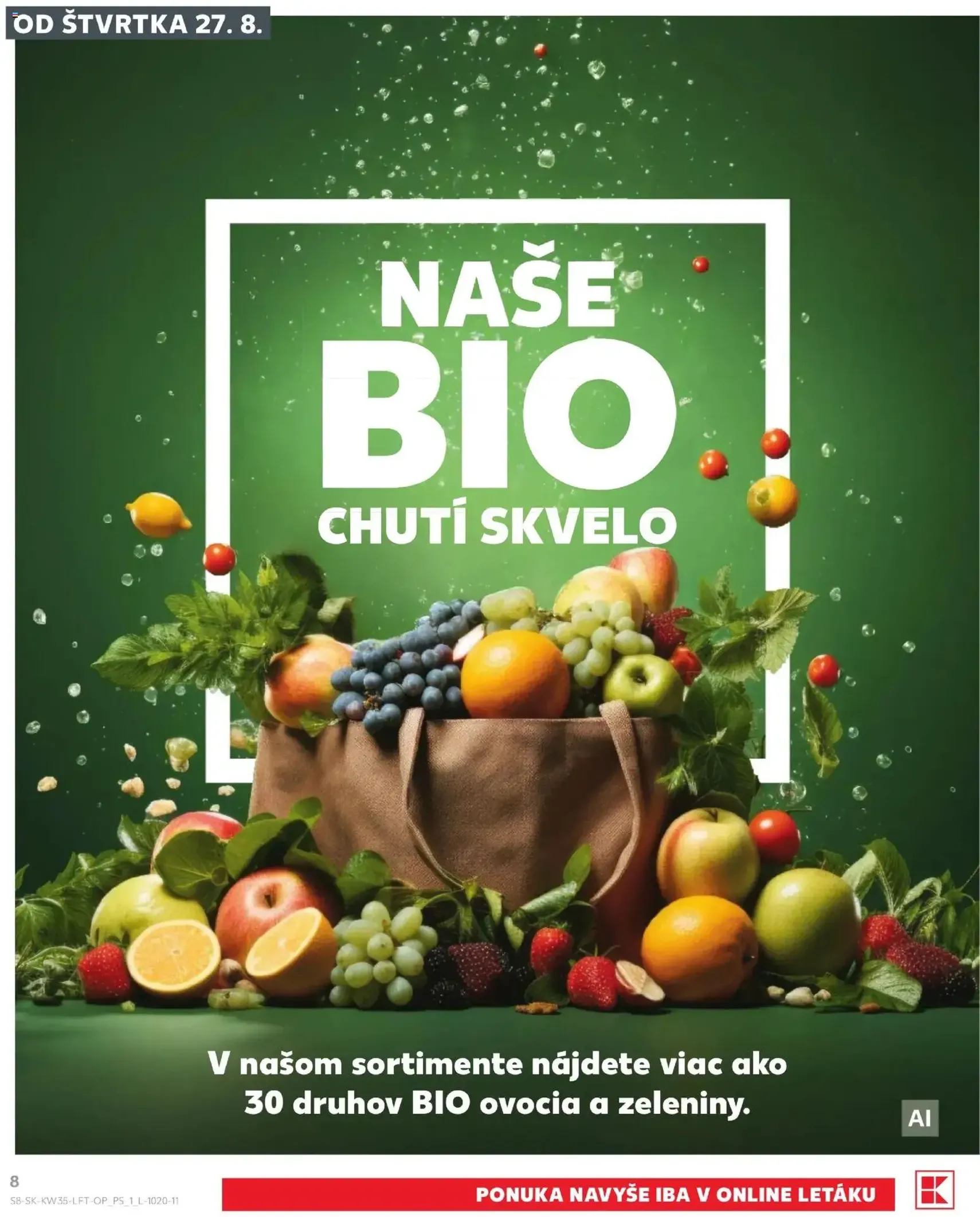 Kaufland leták - platný leták od 27.08.2026 strana 8 z 76