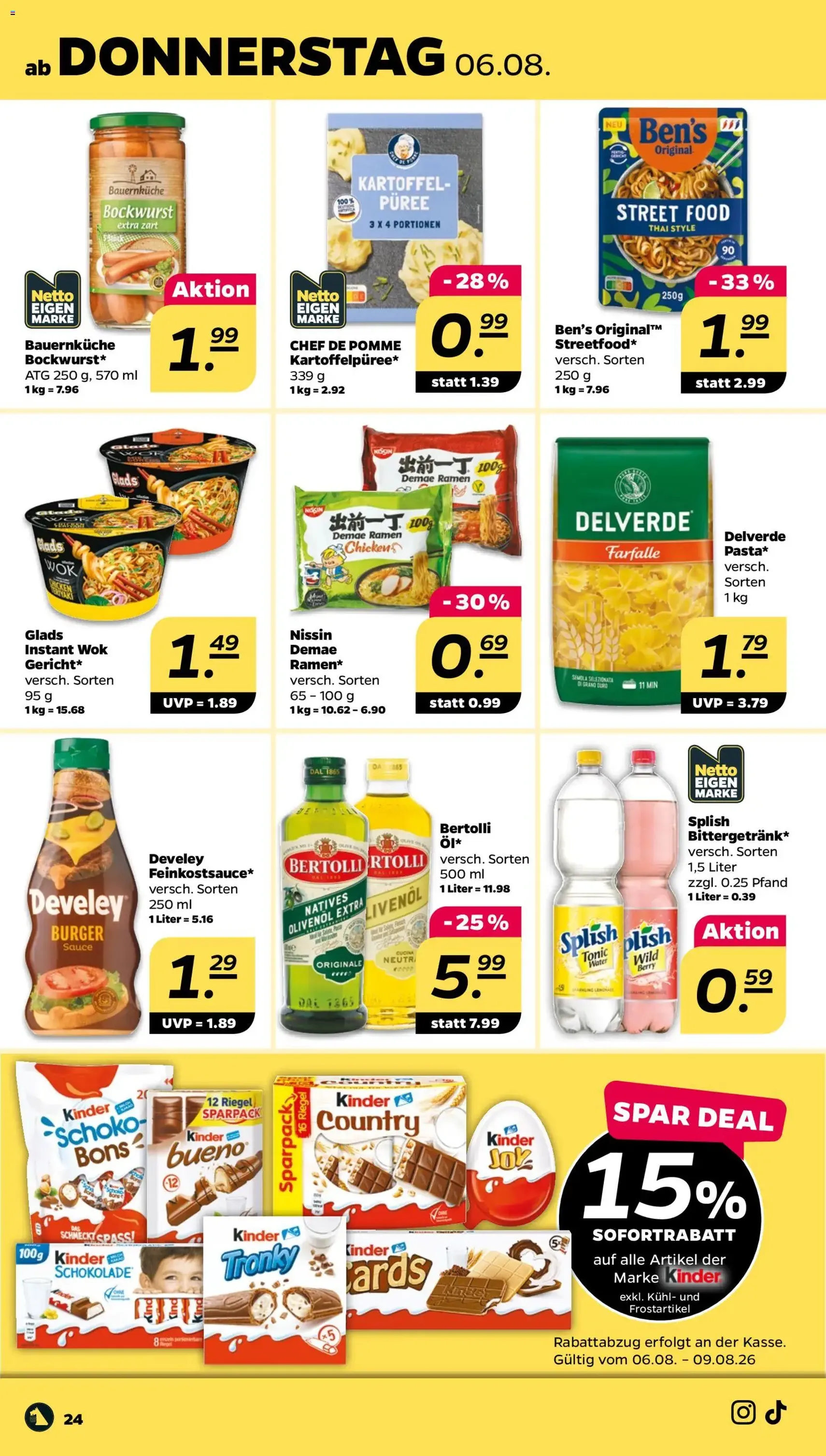 Netto Prospekt - Gültiger Prospekt ab 03.08.2026, Seite 28 von insgesamt 33