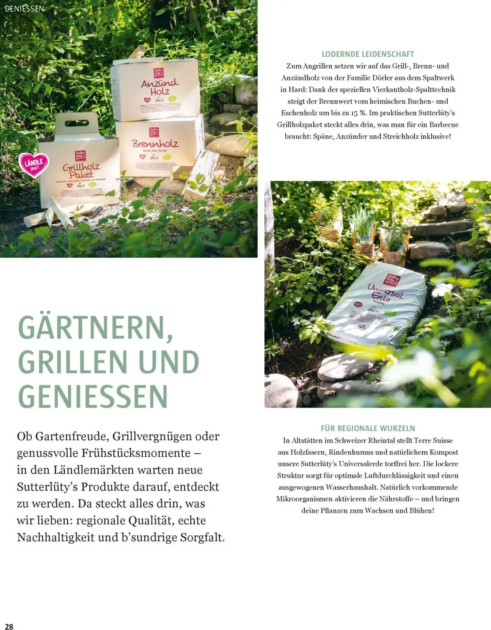 Sutterlüty B’sundrig Magazine - Gültiger Prospekt ab 18.06.2025, Seite 91 von insgesamt 116 Sutterlüty B’sundrig Magazine - Gültiger Prospekt ab 18.06.2025, Seite 91 von insgesamt 116