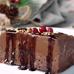 Recipe preview Easy homemade chocolate Christmas pudding