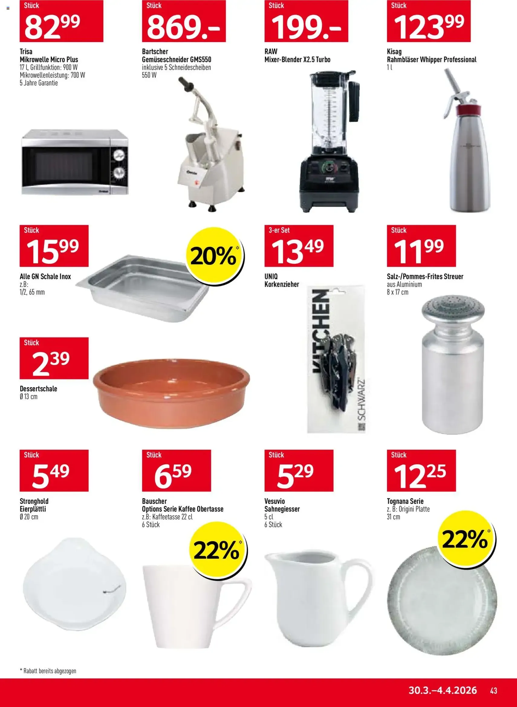 Prodega aktionen - Gültiger Prospekt ab 30.03.2026, Seite 43 von insgesamt 44