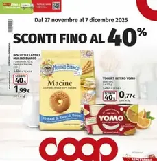 Volantino COOP - anteprima volantino valido dal 27/11/2025