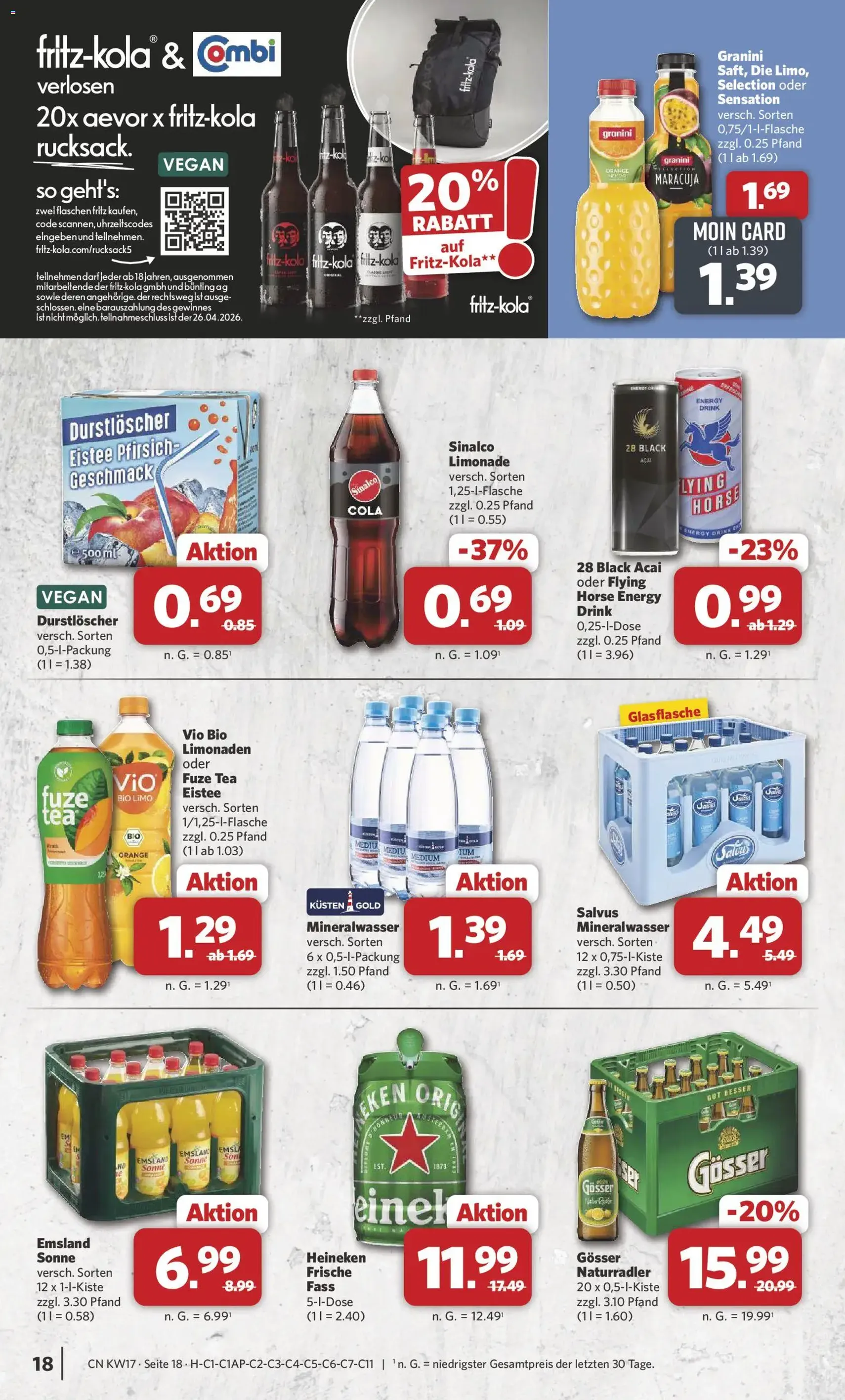 Combi Prospekt - Gültiger Prospekt ab 20.04.2026, Seite 20 von insgesamt 33