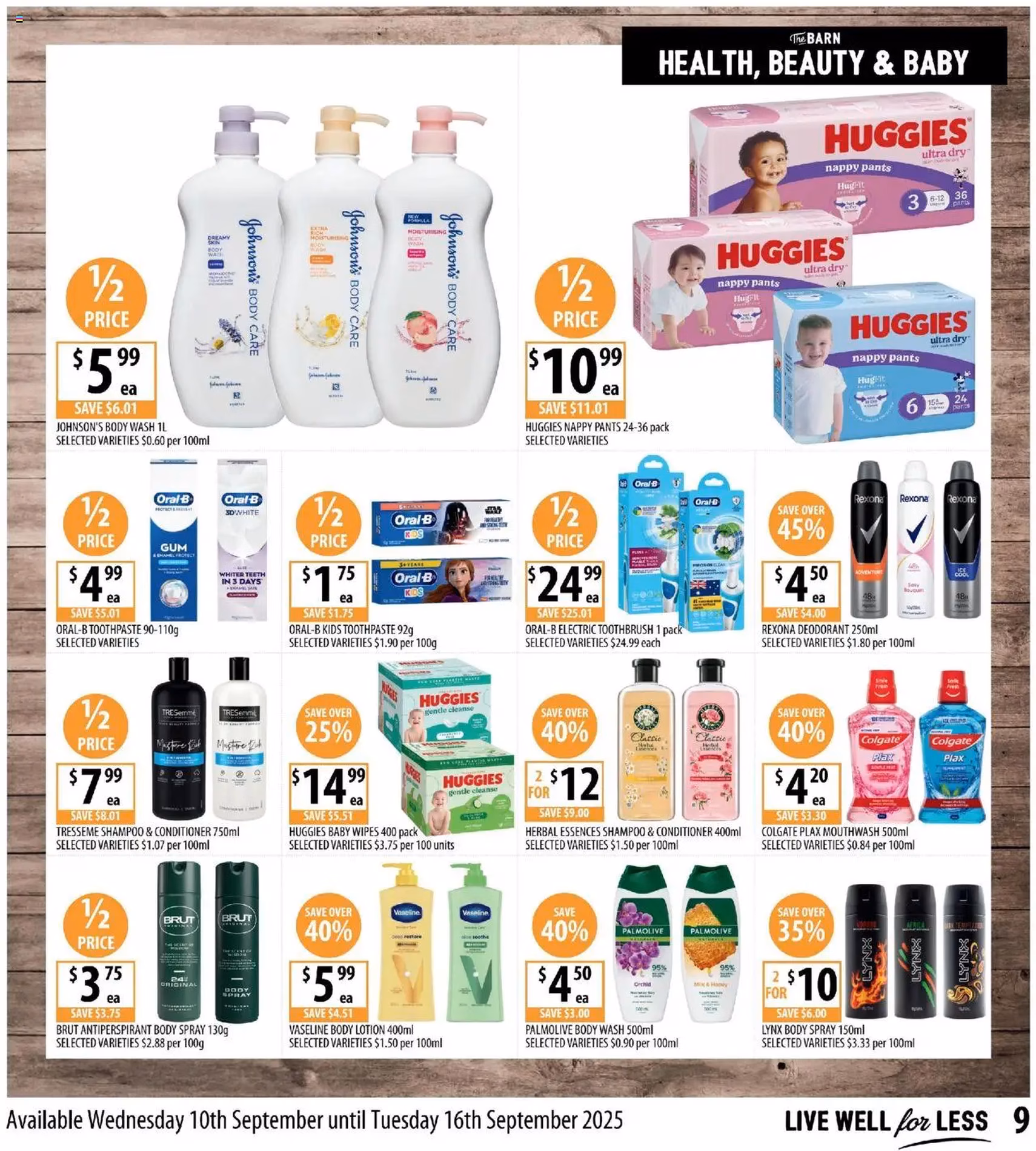 Supabarn Catalogue - valid flyer from 10/09/2025, page 9 of 12 Supabarn Catalogue - valid flyer from 10/09/2025, page 9 of 12