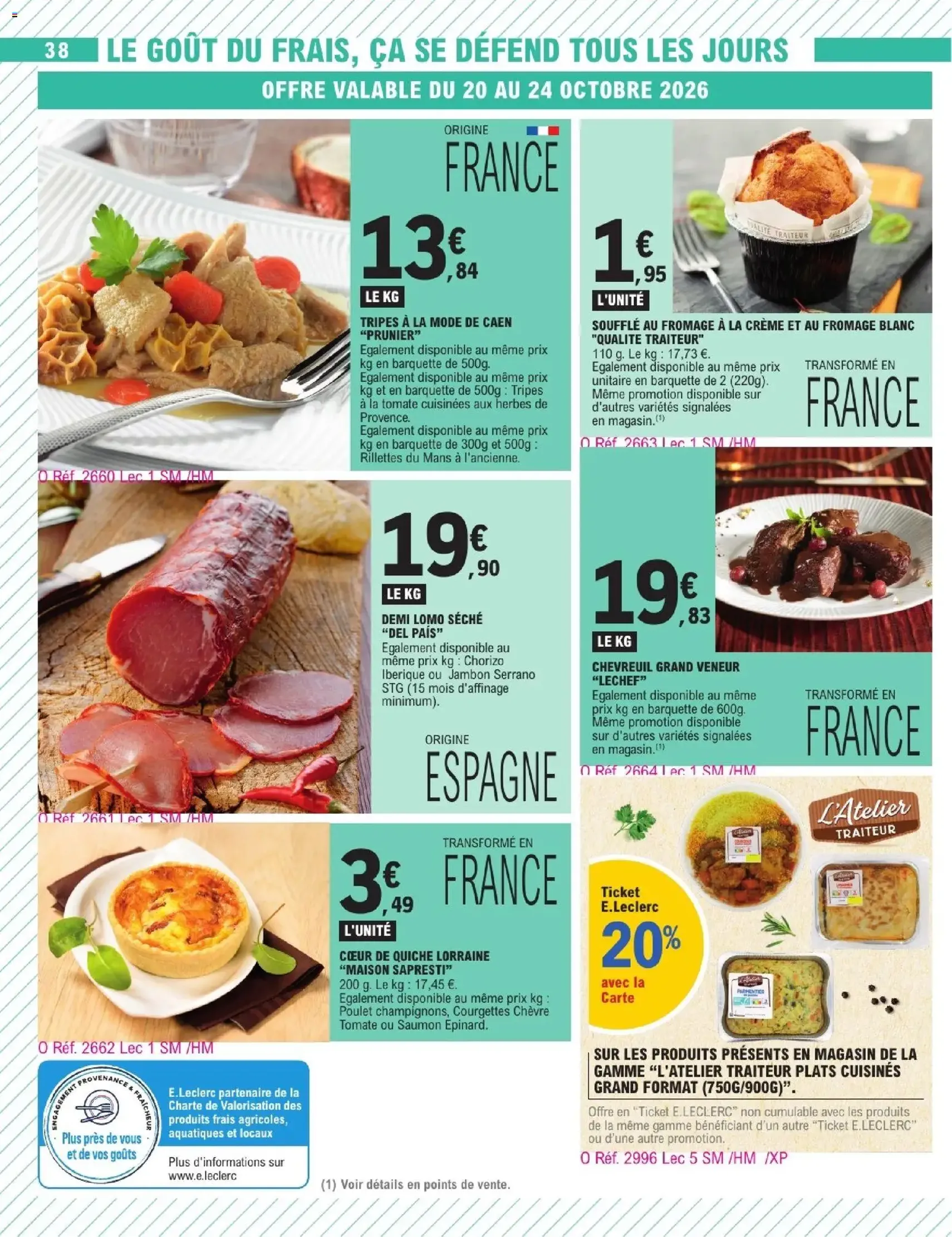 E.Leclerc catalogue - brochure valable à partir du 20/10/2026, page 38 sur 63