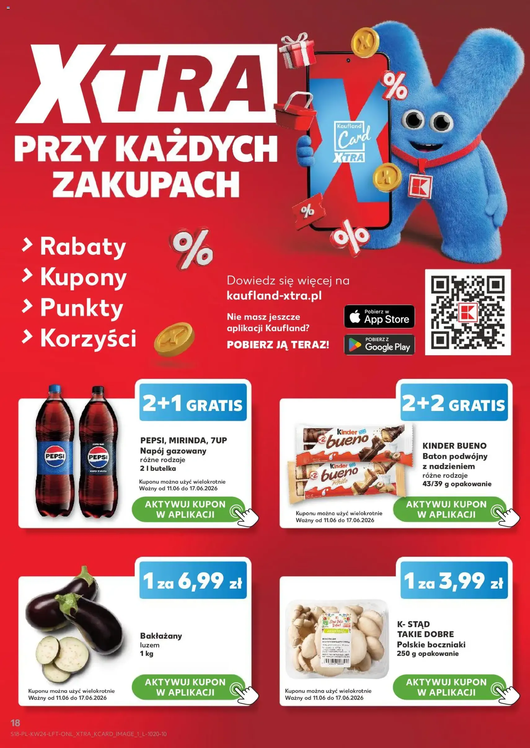 Kaufland gazetka - ważny gazetka od 11.06.2026 strona 18 z 68