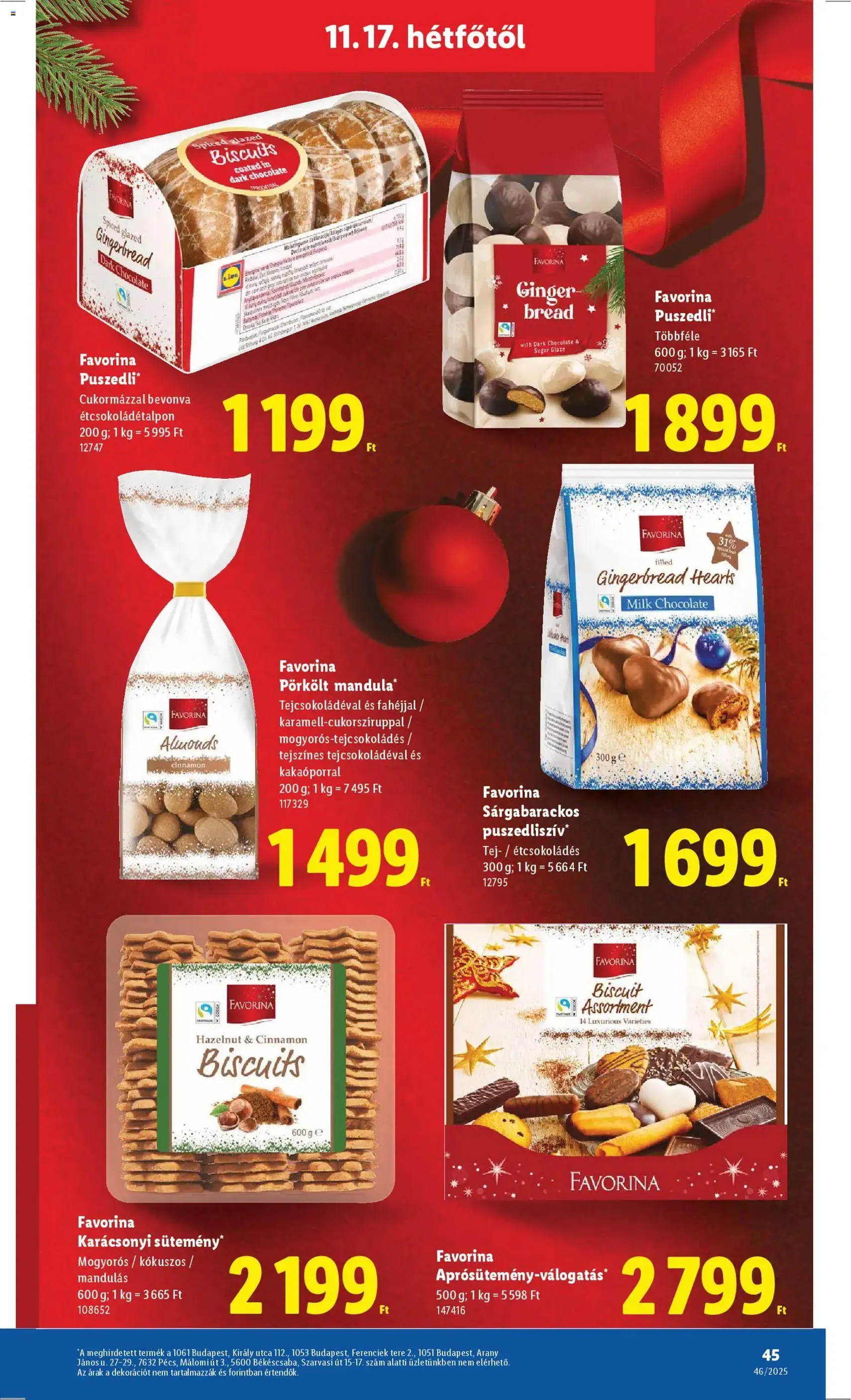 Lidl Akciós újság - 2025.11.13. érvényes szórólap 45 oldal 52 oldalból