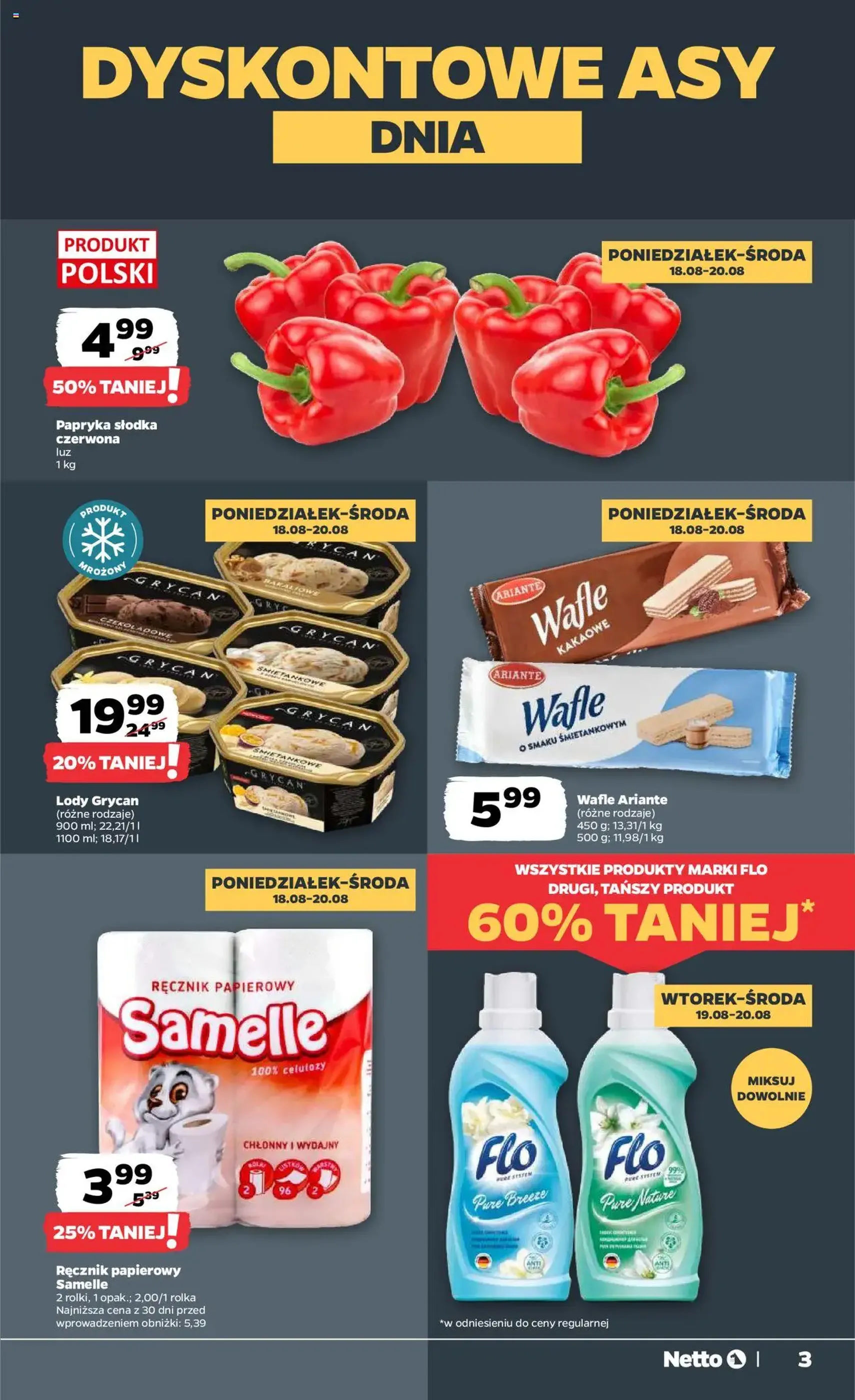 Netto gazetka - Spożywcza - ważny gazetka od 18.08.2025 strona 3 z 27 Netto gazetka - Spożywcza - ważny gazetka od 18.08.2025 strona 3 z 27