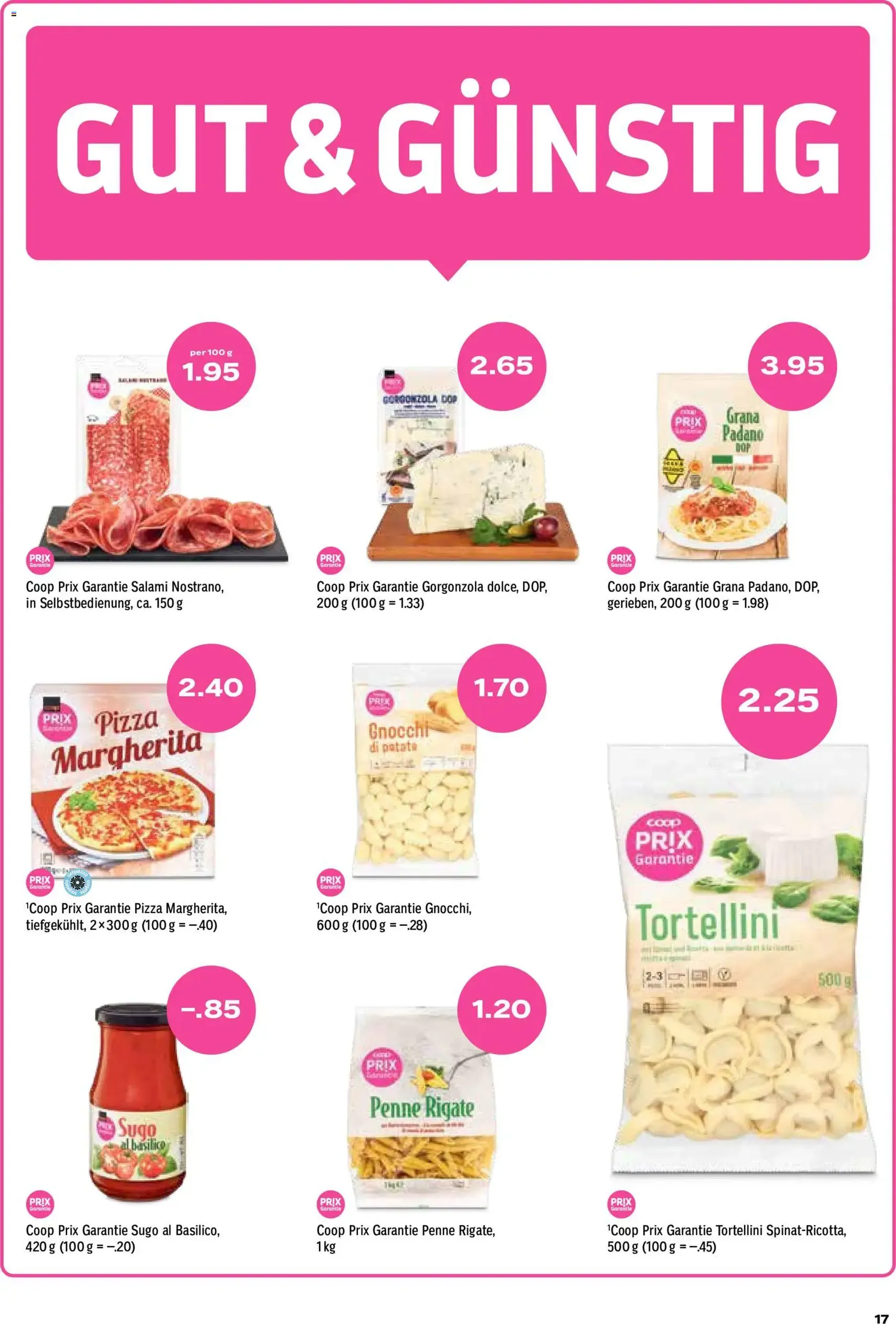 Coop aktionen - Gültiger Prospekt ab 27.08.2026, Seite 17 von insgesamt 24
