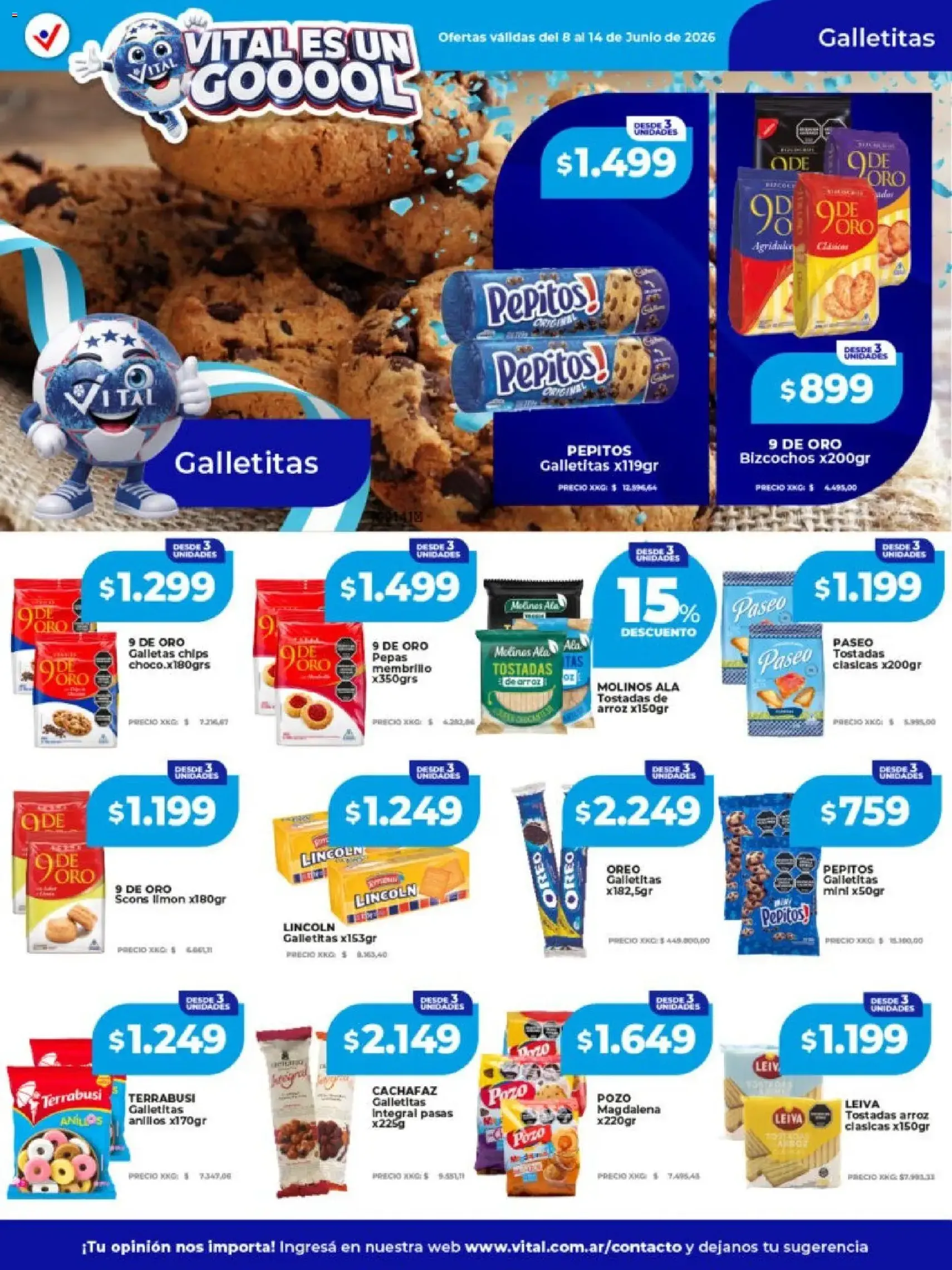 Vital ofertas - folleto válido desde 08/06/2026 página 14 de 20