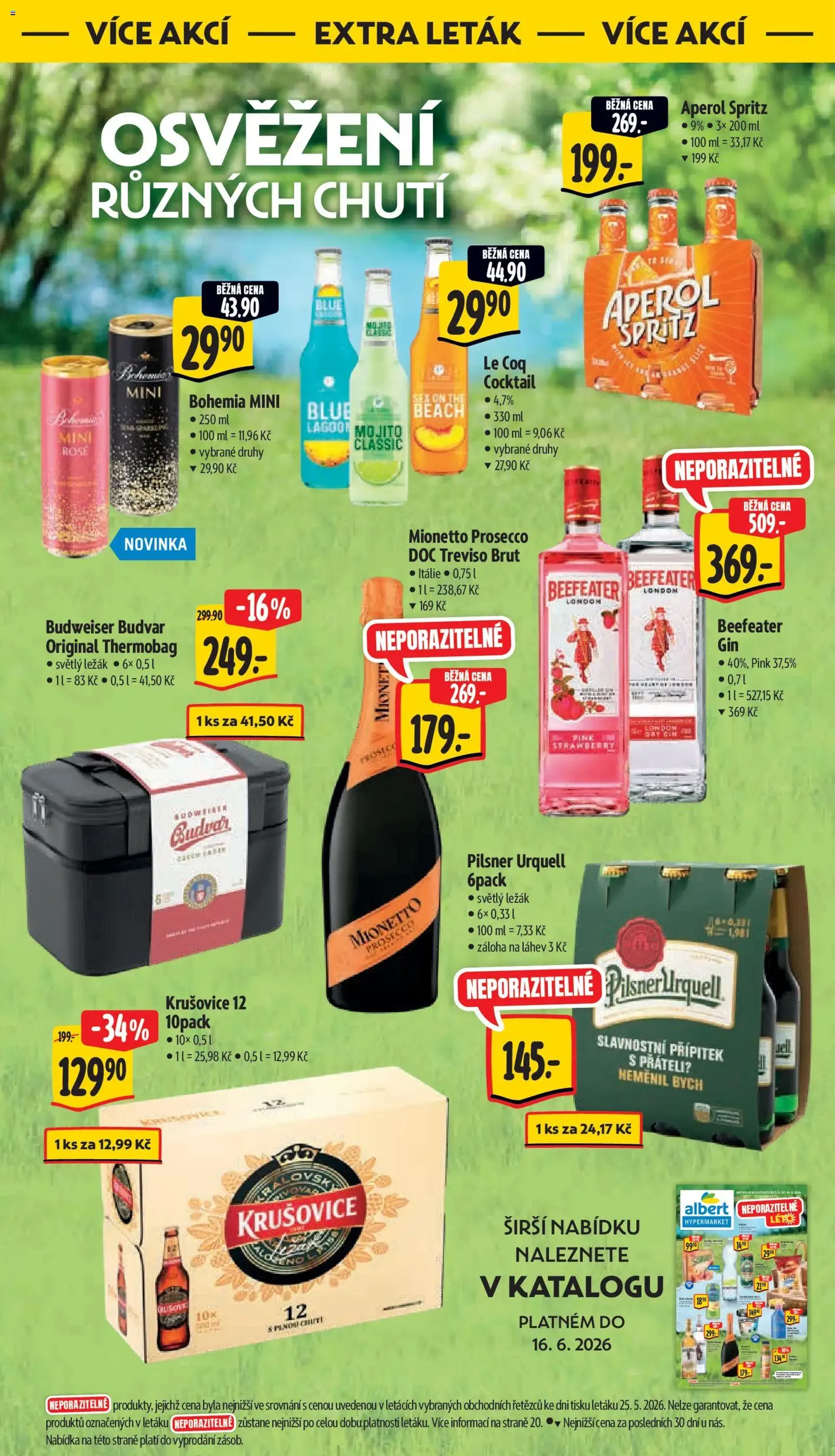 Albert leták - Hypermarket - platný leták od 10.06.2026 strana 15 z 56