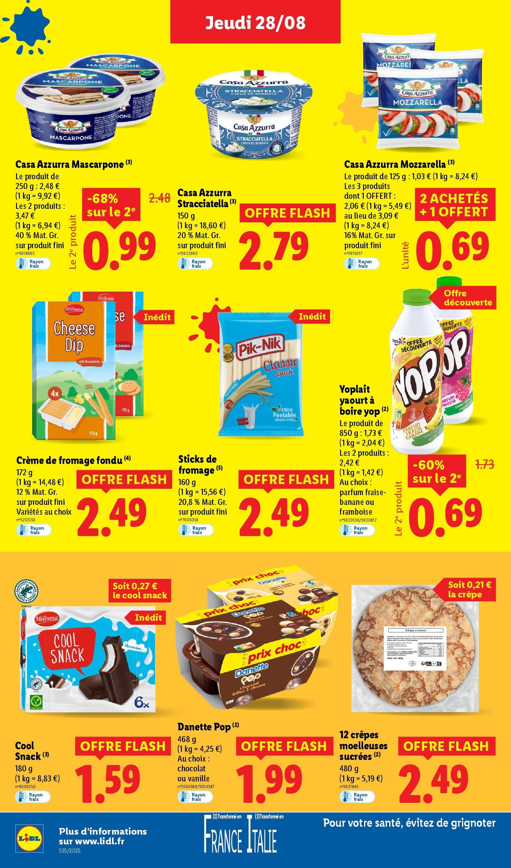 LIDL catalogue semaine 35 - brochure valable à partir du 28/08/2025, page 14 sur 73 LIDL catalogue semaine 35 - brochure valable à partir du 28/08/2025, page 14 sur 73