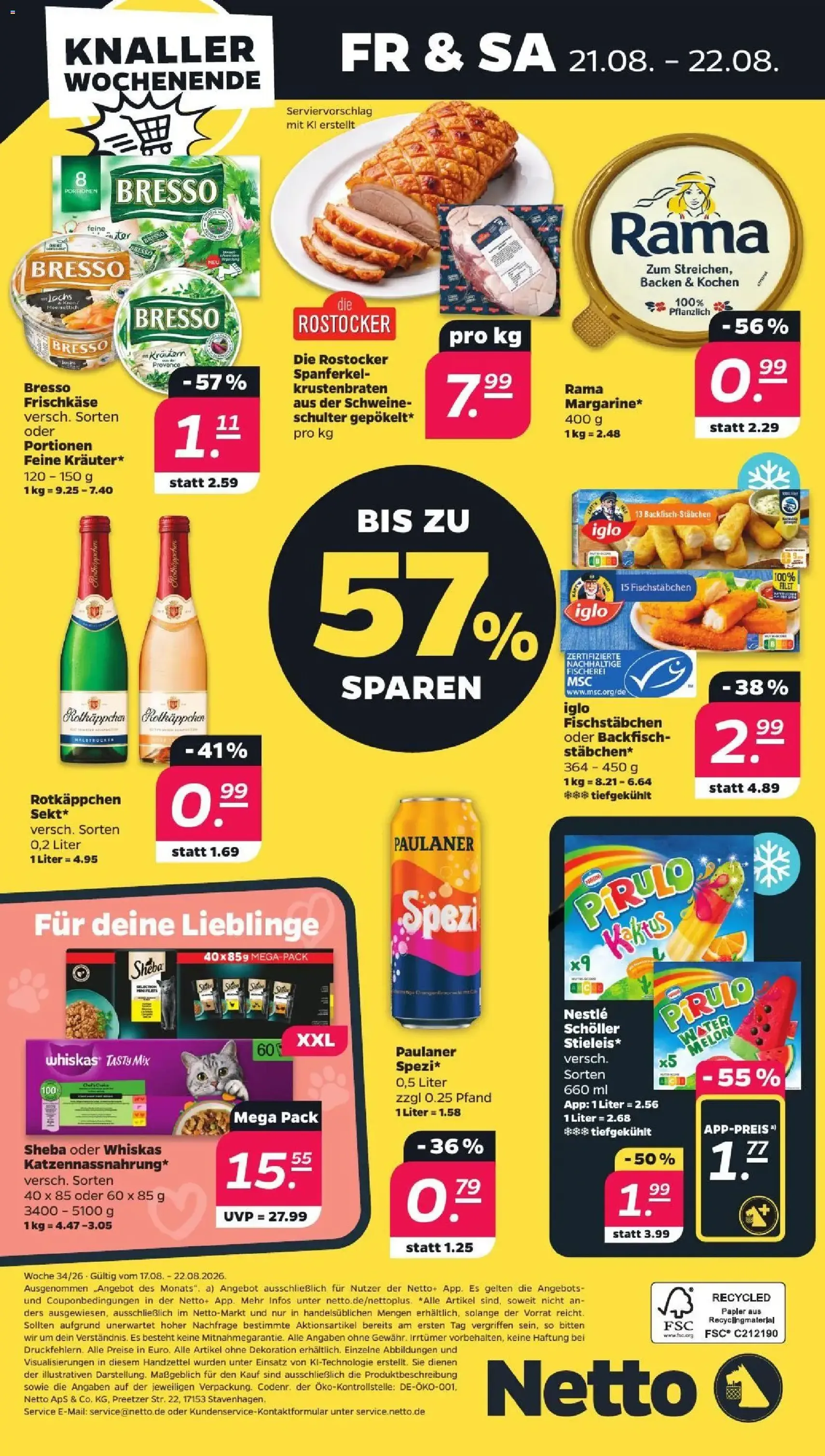 Netto Prospekt - Gültiger Prospekt ab 17.08.2026, Seite 32 von insgesamt 33