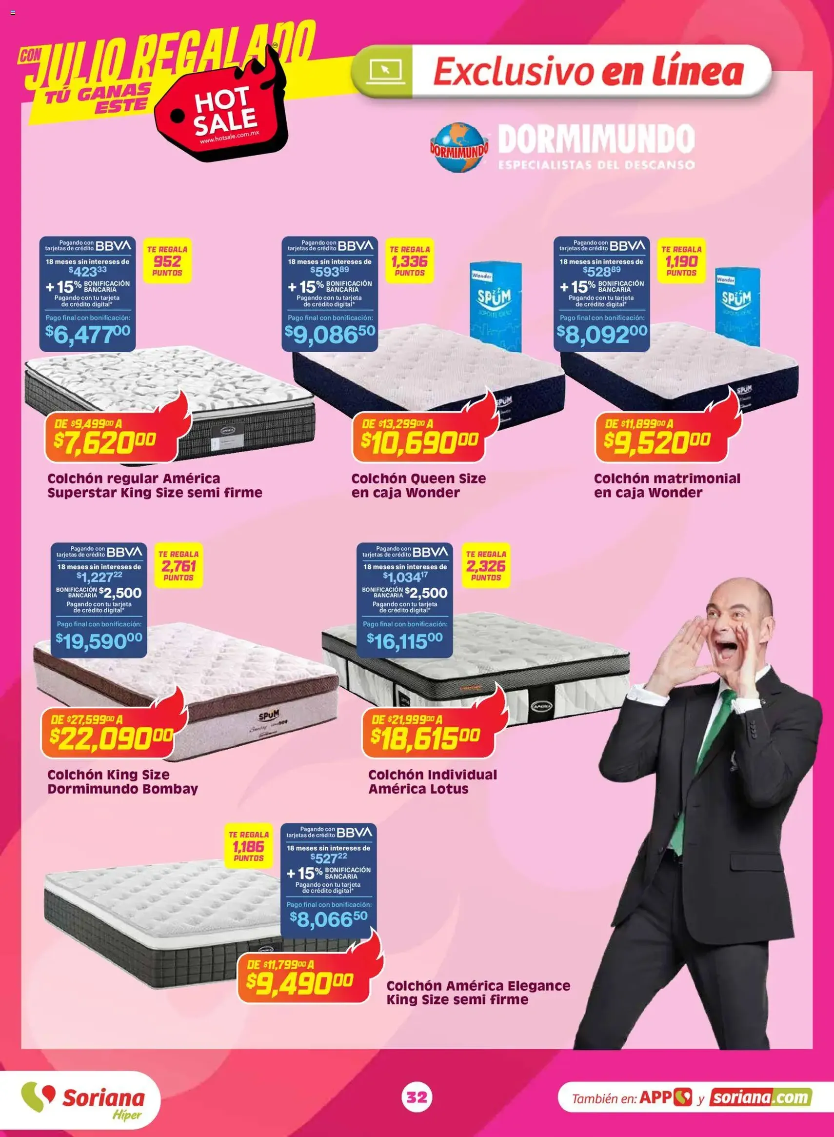 Soriana Hot Sale - folleto válido desde 25/05/2026 página 32 de 47