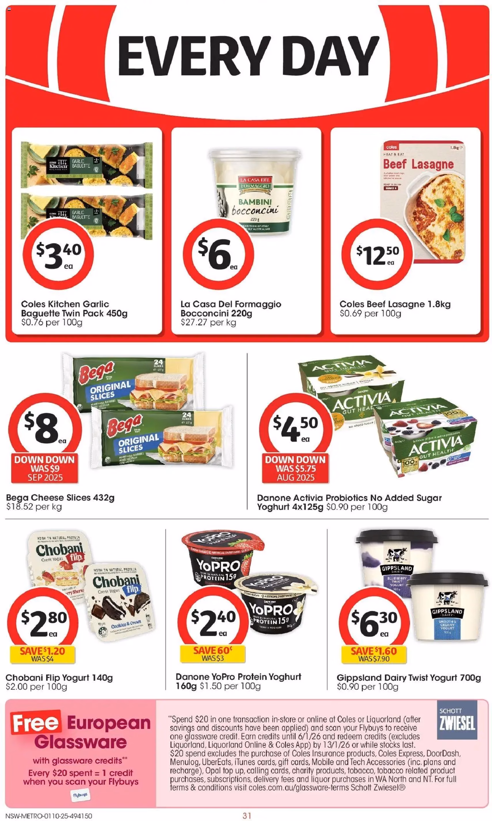 Coles Catalogue NSW - valid flyer from 01/10/2025, page 31 of 51 Coles Catalogue NSW - valid flyer from 01/10/2025, page 31 of 51