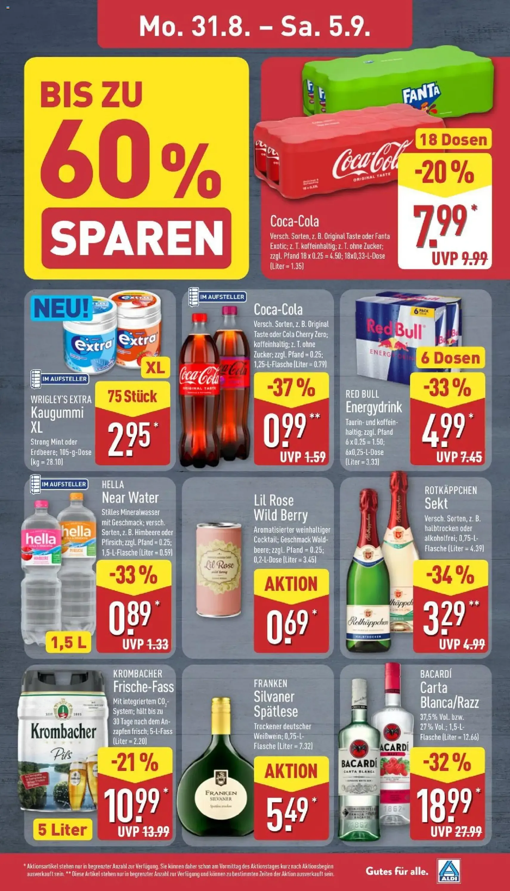 Aldi Prospekt - Gültiger Prospekt ab 31.08.2026, Seite 9 von insgesamt 41