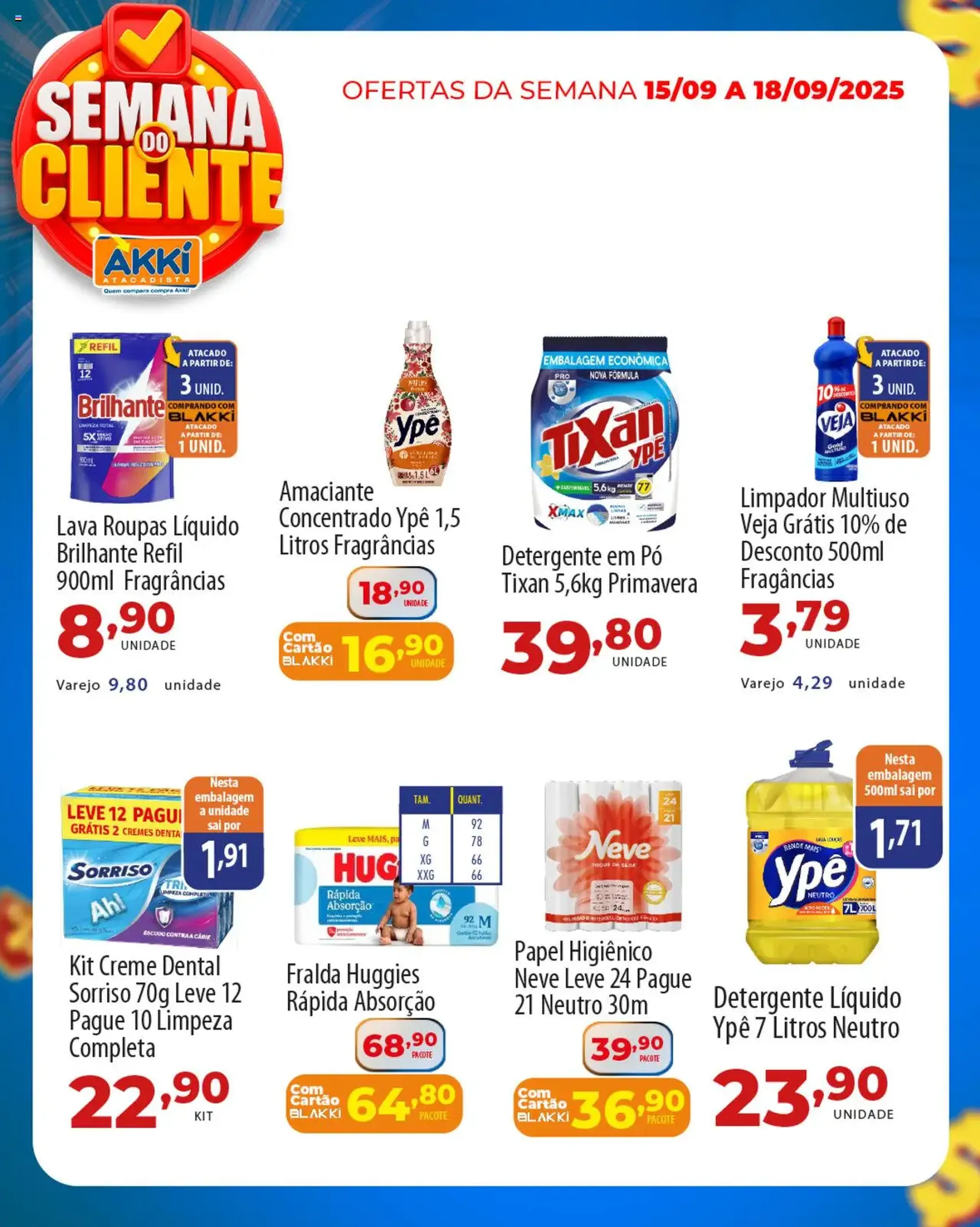 Akki Atacadista - Ofertas da semana - folheto válido a partir de 15/09/2025 página 1 de 6