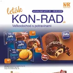 KON - RAD leták - náhľad letáku platný od 01.02.2026