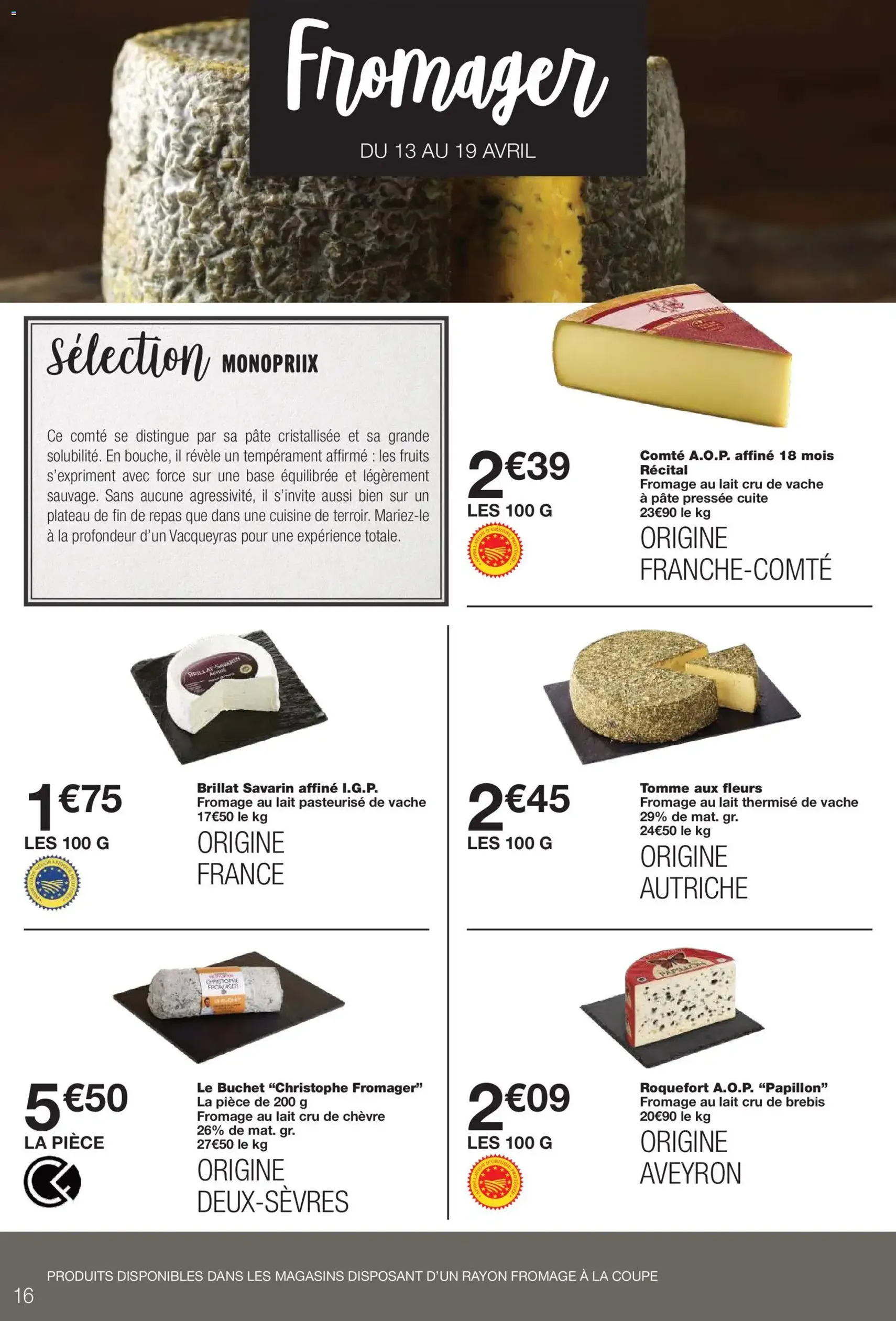 Monoprix catalogue - brochure valable à partir du 08/04/2026, page 16 sur 50
