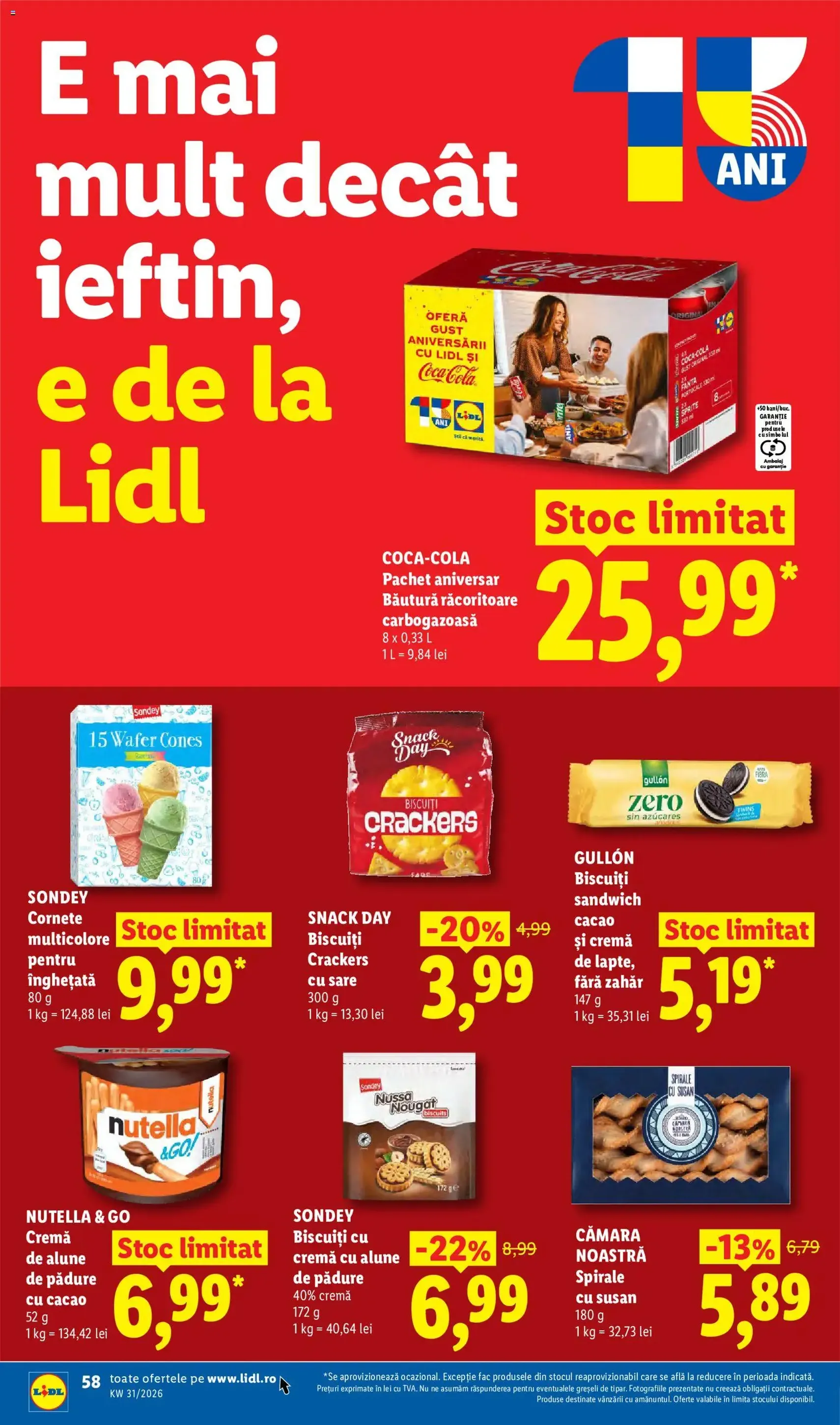 Lidl Catalog - cataloage valabile începând cu 27.07.2026 pagina 58 din 80