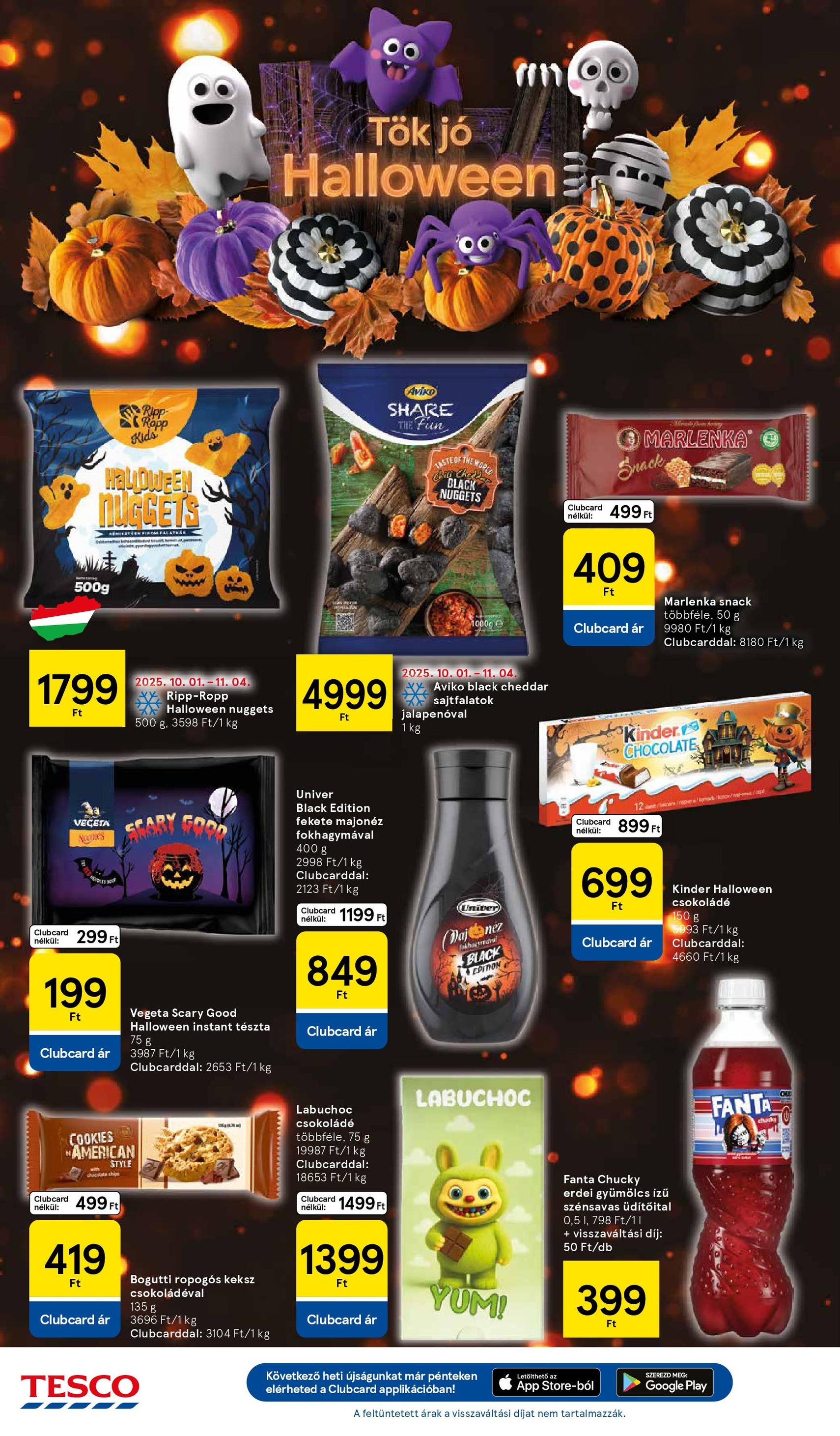 Tesco Hipermarket - Akciós újság - 2025.10.30. érvényes szórólap 20 oldal 32 oldalból