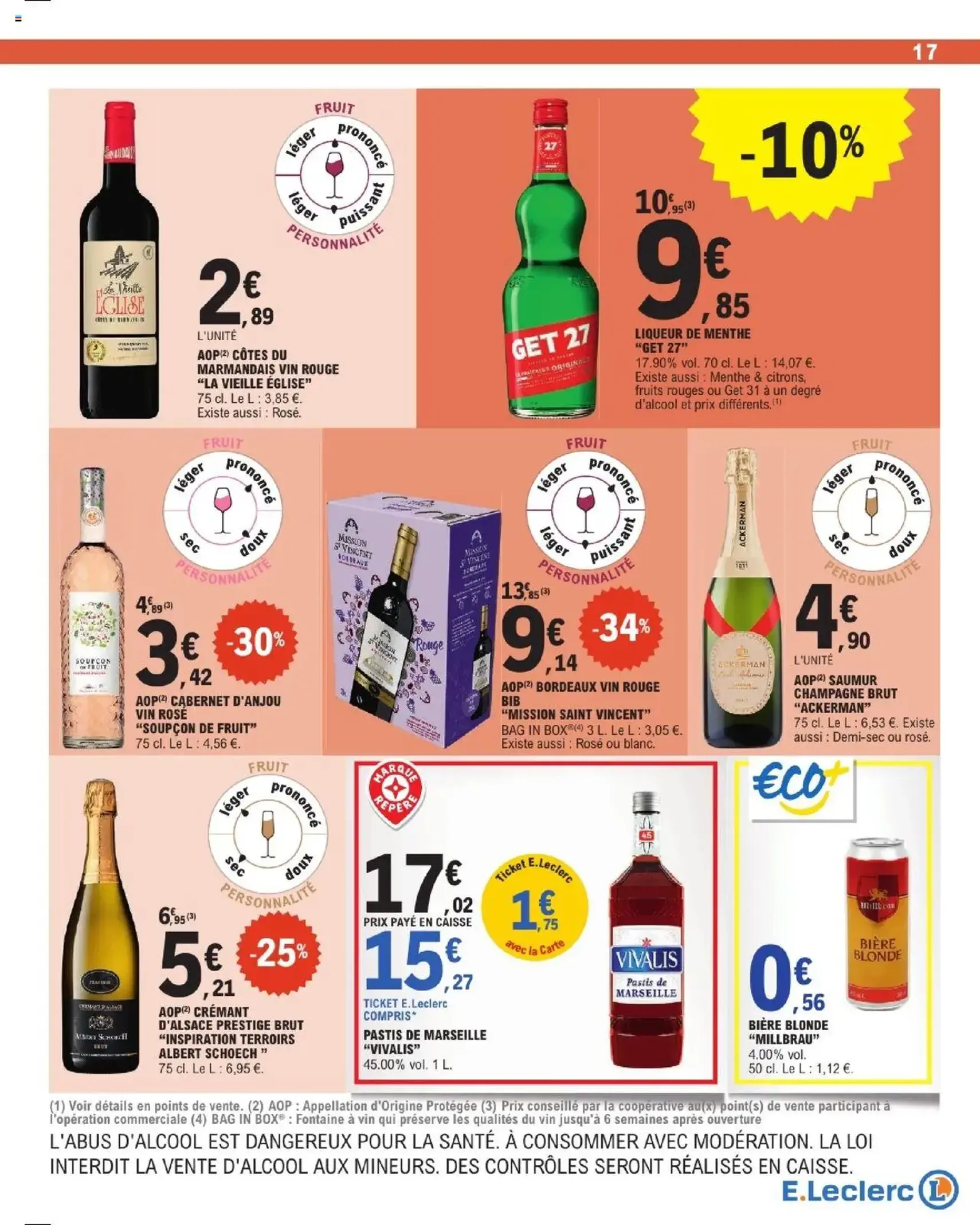 E.Leclerc catalogue semaine 40 - brochure valable à partir du 30/09/2025, page 17 sur 36 E.Leclerc catalogue semaine 40 - brochure valable à partir du 30/09/2025, page 17 sur 36