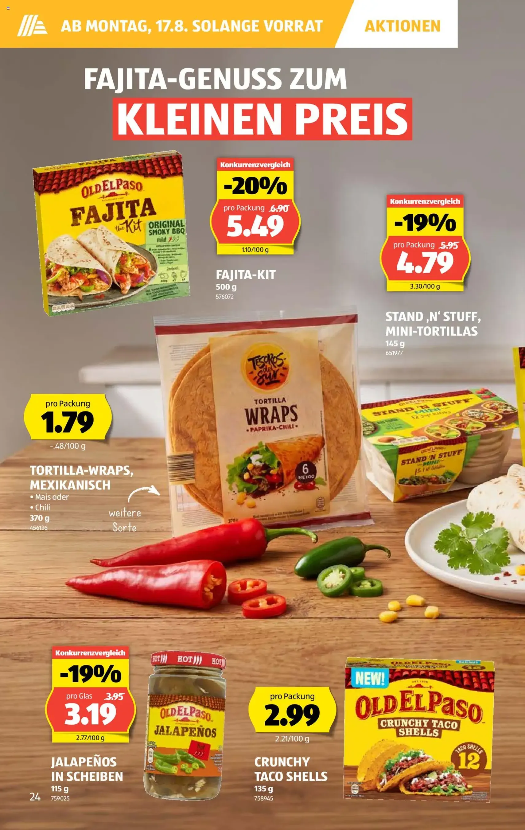 Aldi aktionen - Gültiger Prospekt ab 13.08.2026, Seite 24 von insgesamt 47