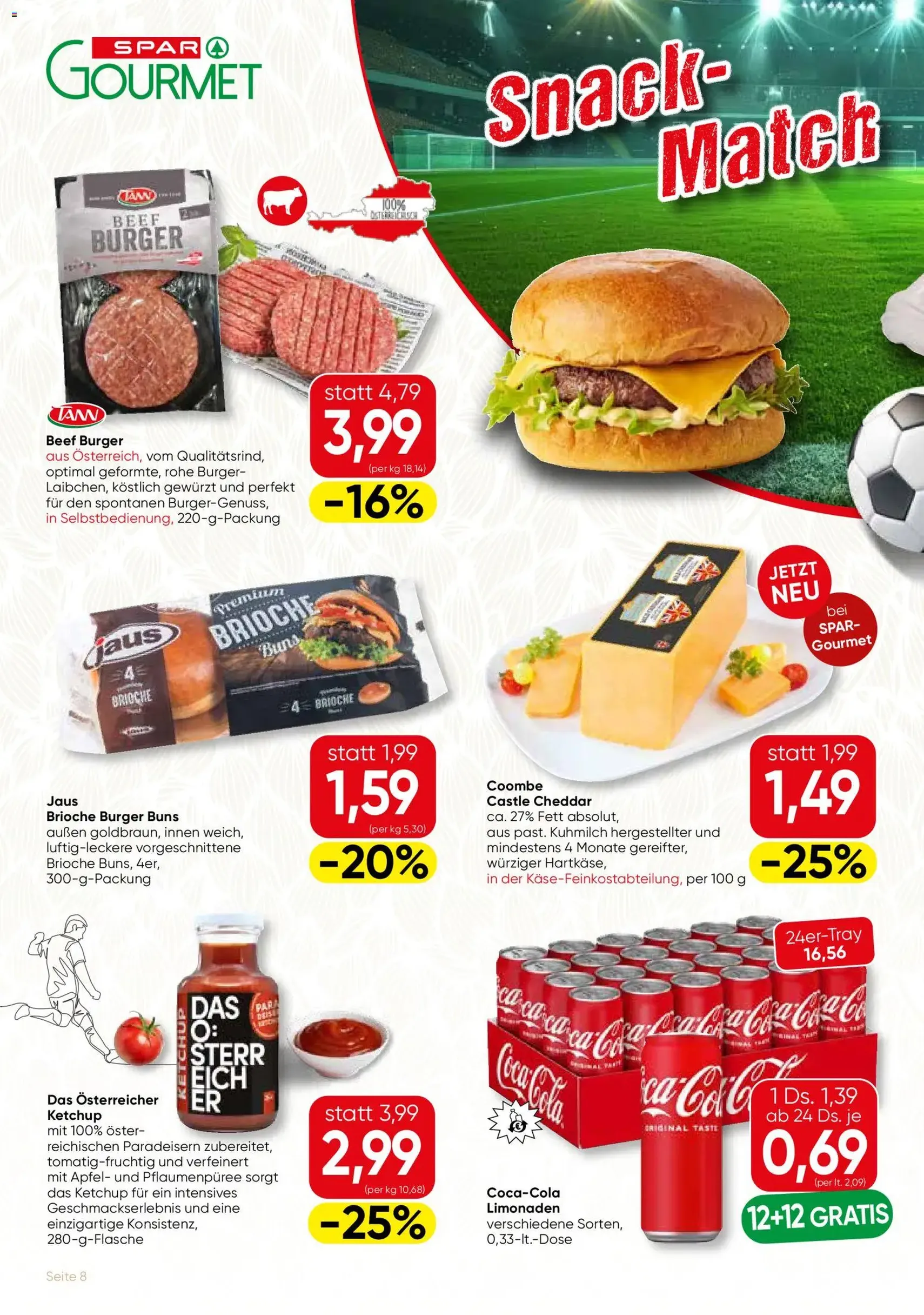 SPAR Gourmet Flugblatt - Gültiger Prospekt ab 03.06.2026, Seite 8 von insgesamt 12