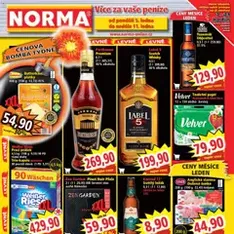 Norma leták - náhled letáku platný od 05.01.2026