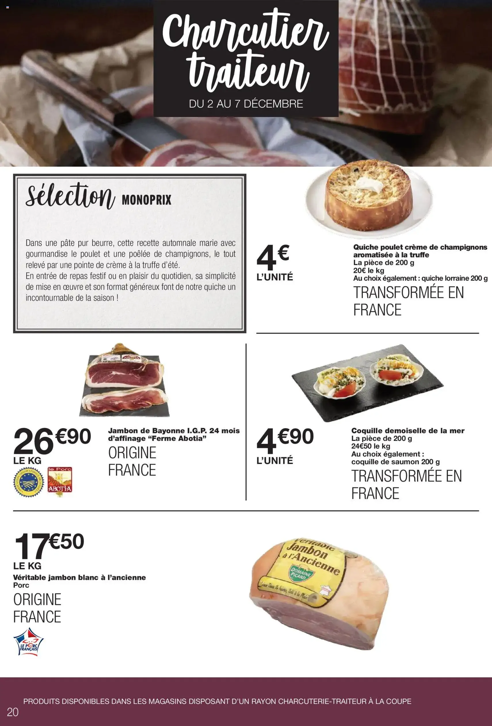 Monoprix catalogue - brochure valable à partir du 02/12/2025, page 20 sur 66