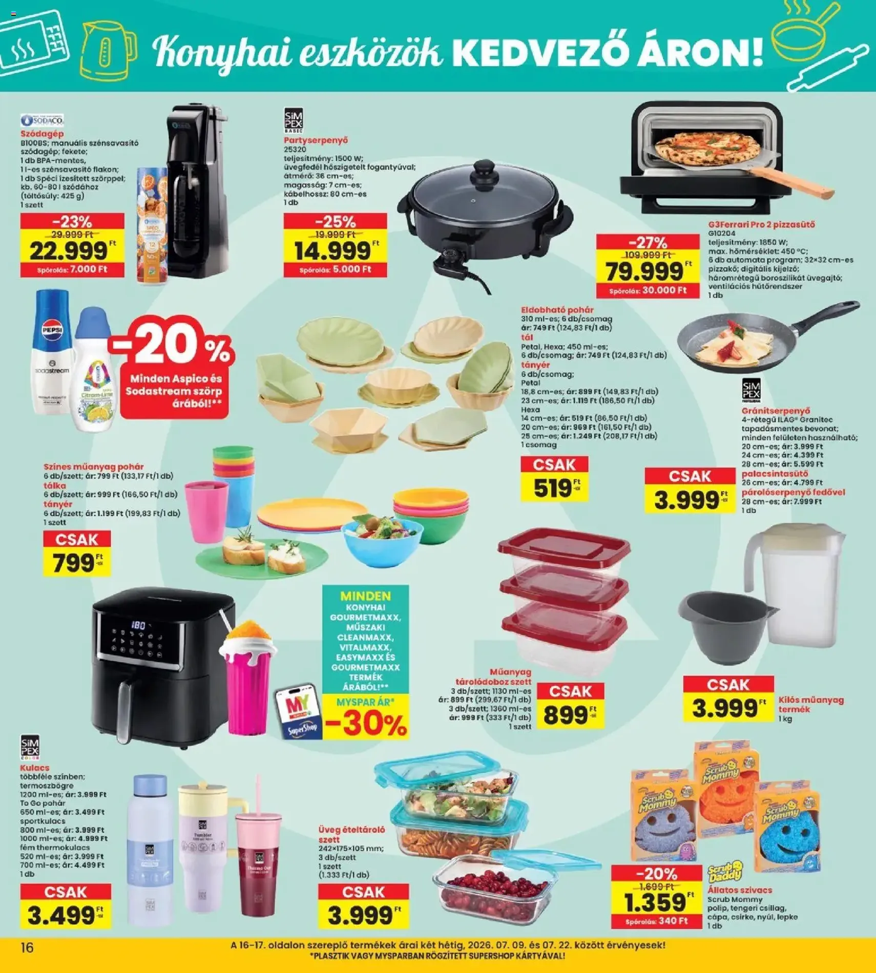 Interspar akciós újság - 2026.07.09. érvényes szórólap 16 oldal 20 oldalból