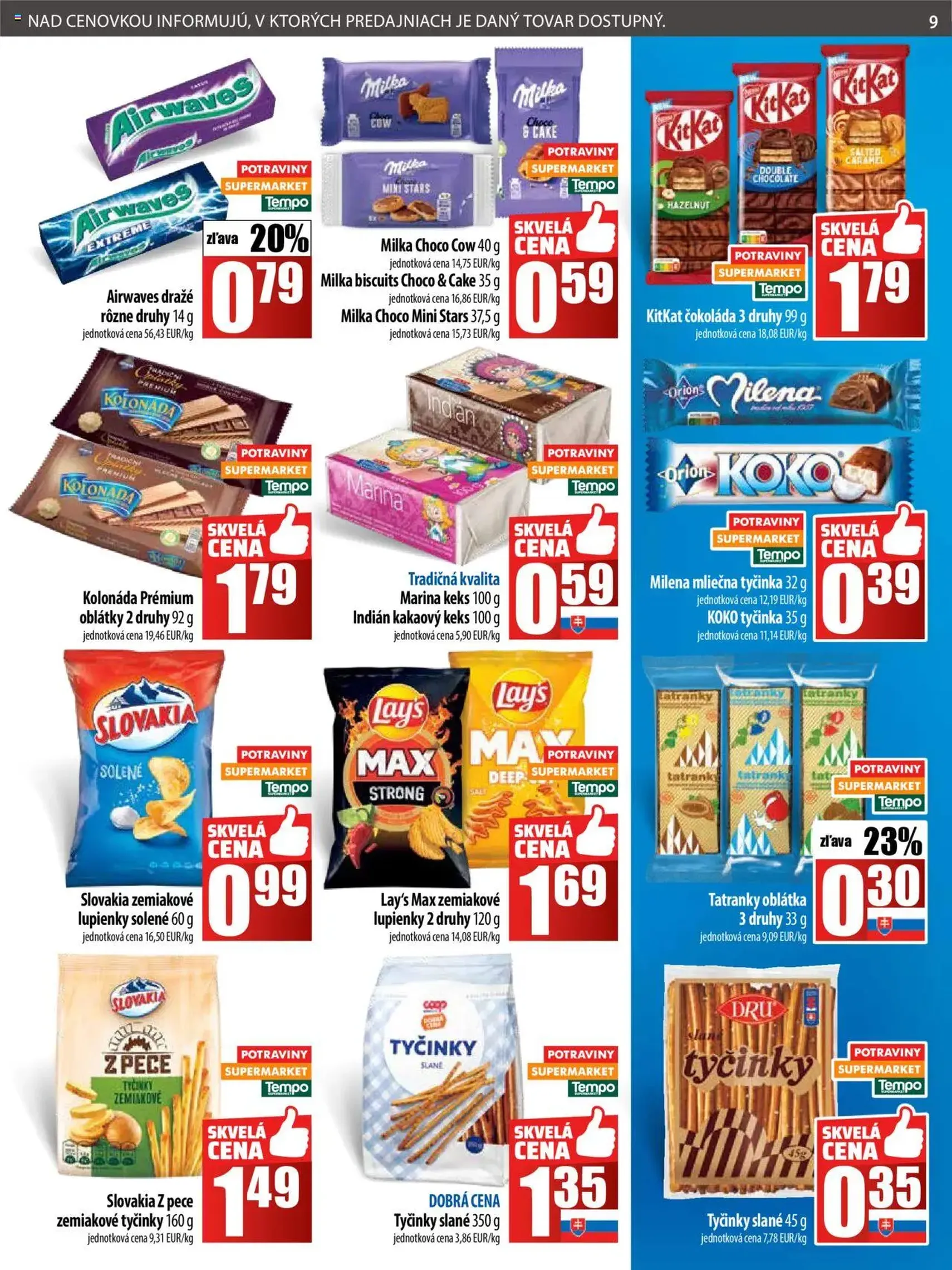 COOP Jednota leták - platný leták od 24.07.2025 strana 9 z 28 COOP Jednota leták - platný leták od 24.07.2025 strana 9 z 28