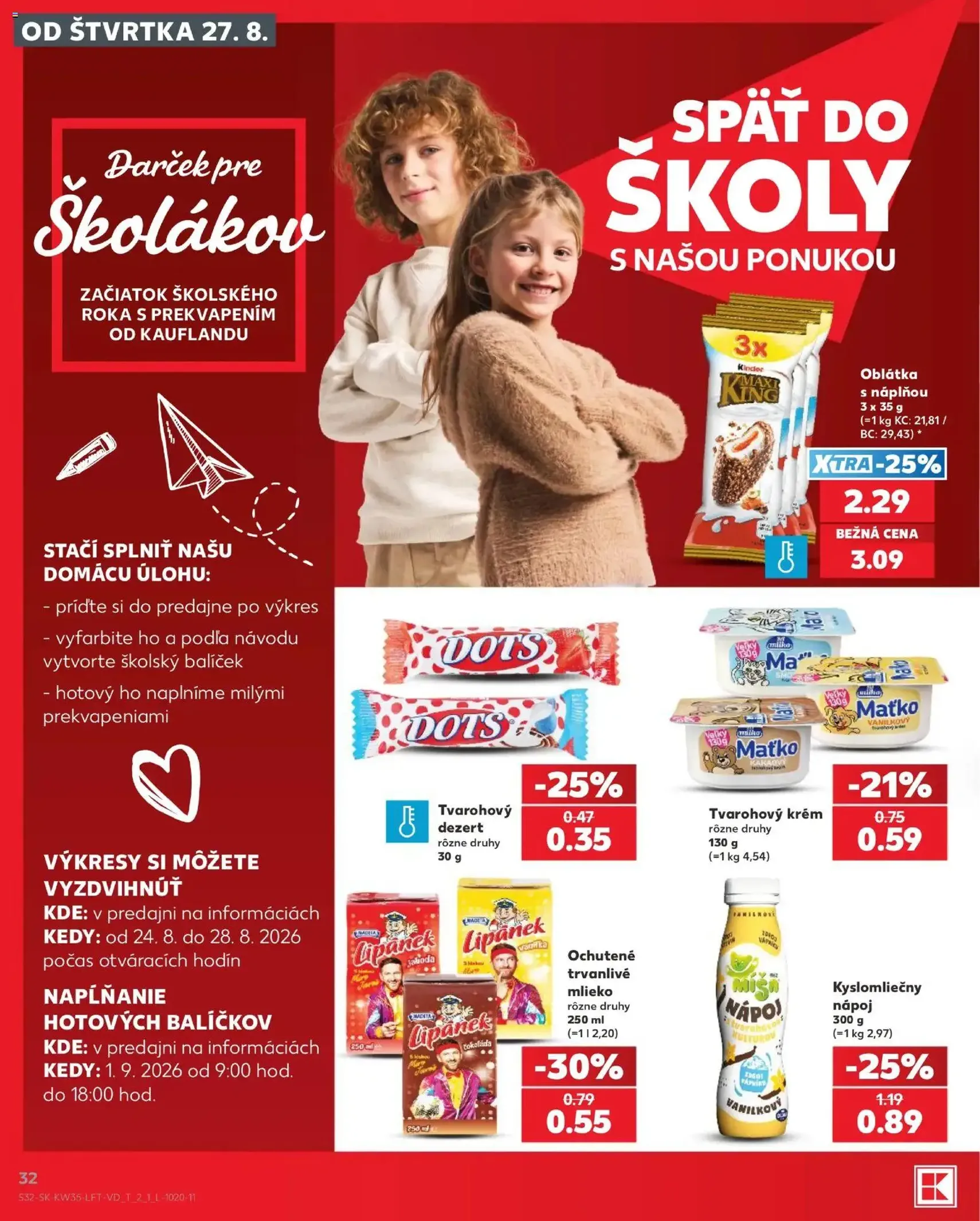 Kaufland leták - platný leták od 27.08.2026 strana 32 z 76