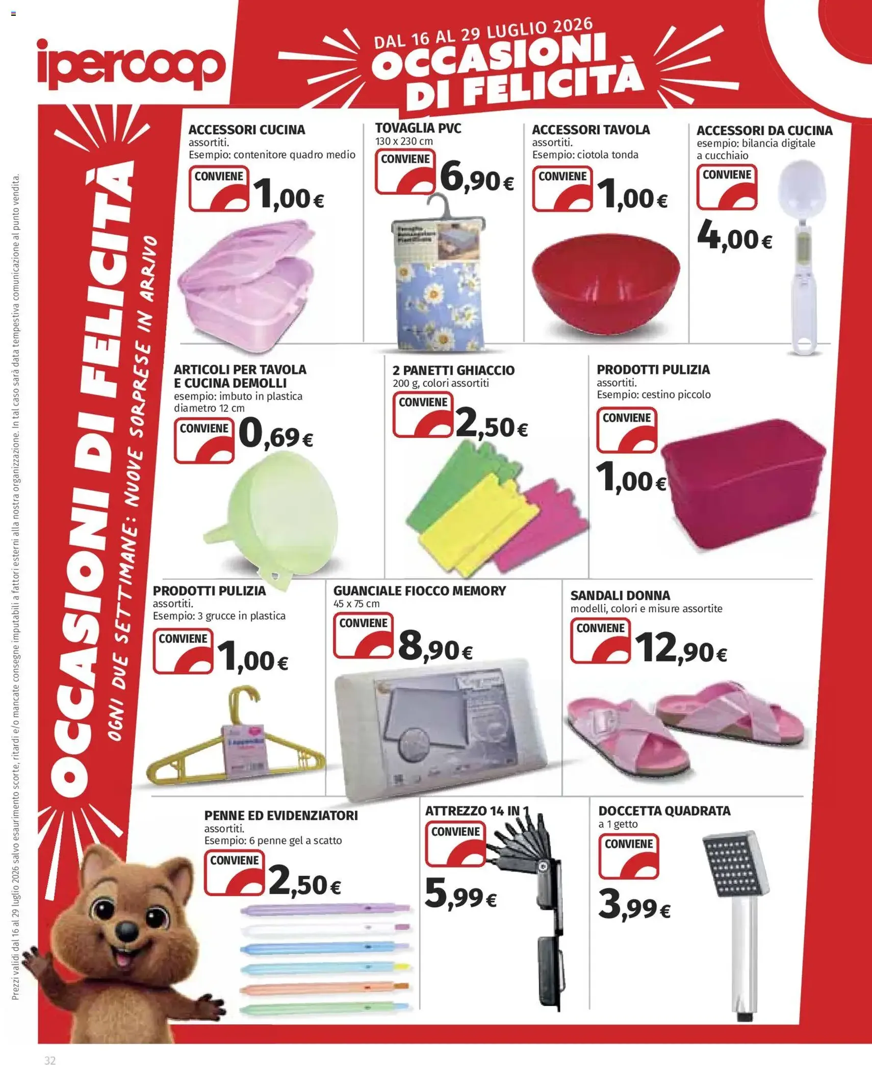 Ipercoop volantino - volantino valido dal 16/07/2026 pagina 32 di 50