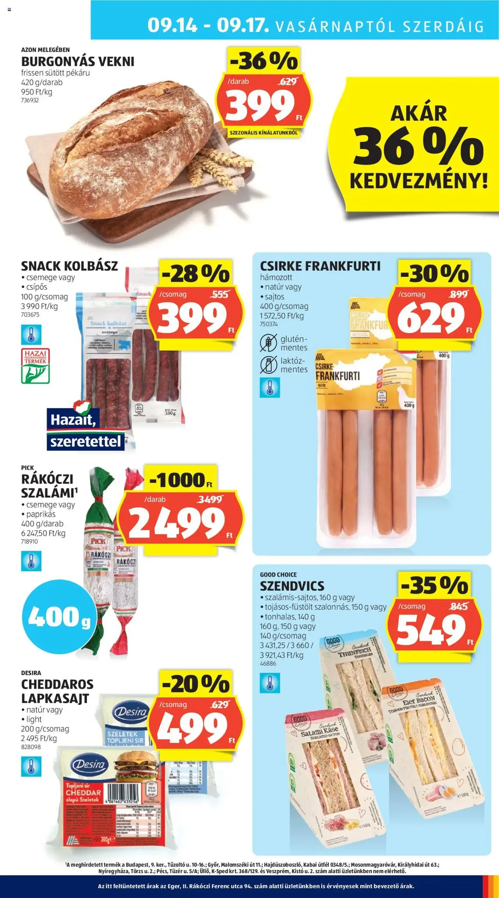 Aldi Akciós újság - 2025.09.11. érvényes szórólap 27 oldal 46 oldalból Aldi Akciós újság - 2025.09.11. érvényes szórólap 27 oldal 46 oldalból