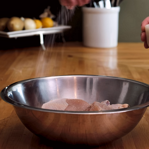 Pollo fritto - procedimento 1