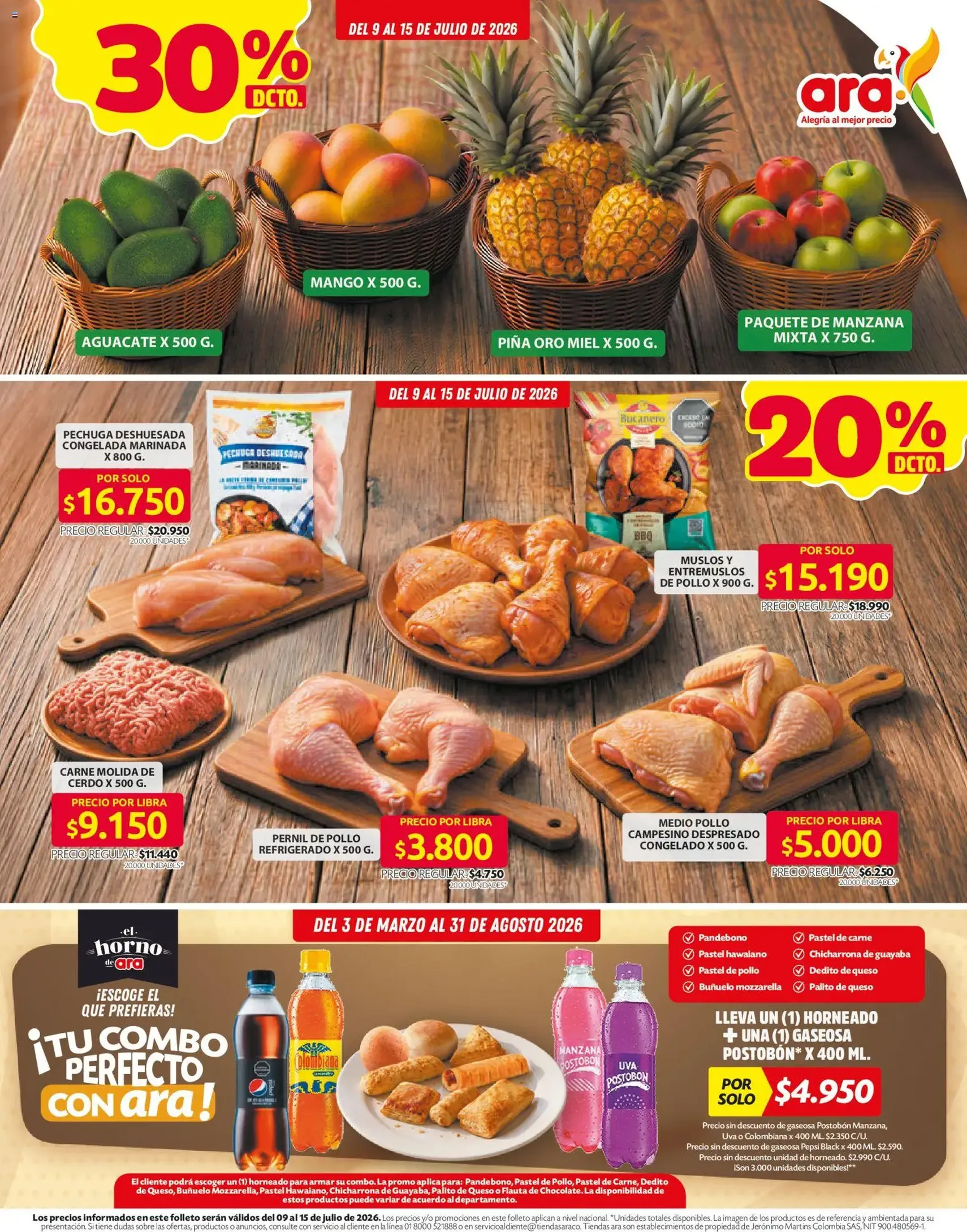 Ara catálogo Ahorra con precios bajos y ofertas - folleto válido desde 09/07/2026 página 9 de 16