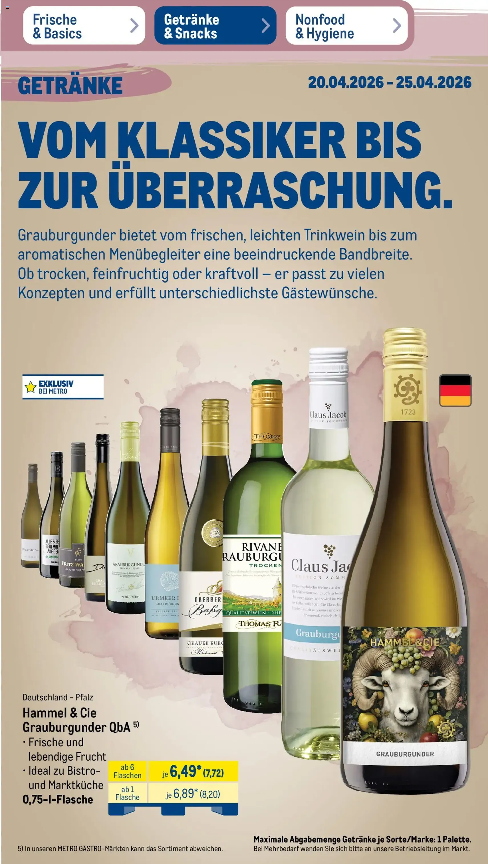 Metro Prospekt - Gültiger Prospekt ab 20.04.2026, Seite 33 von insgesamt 52