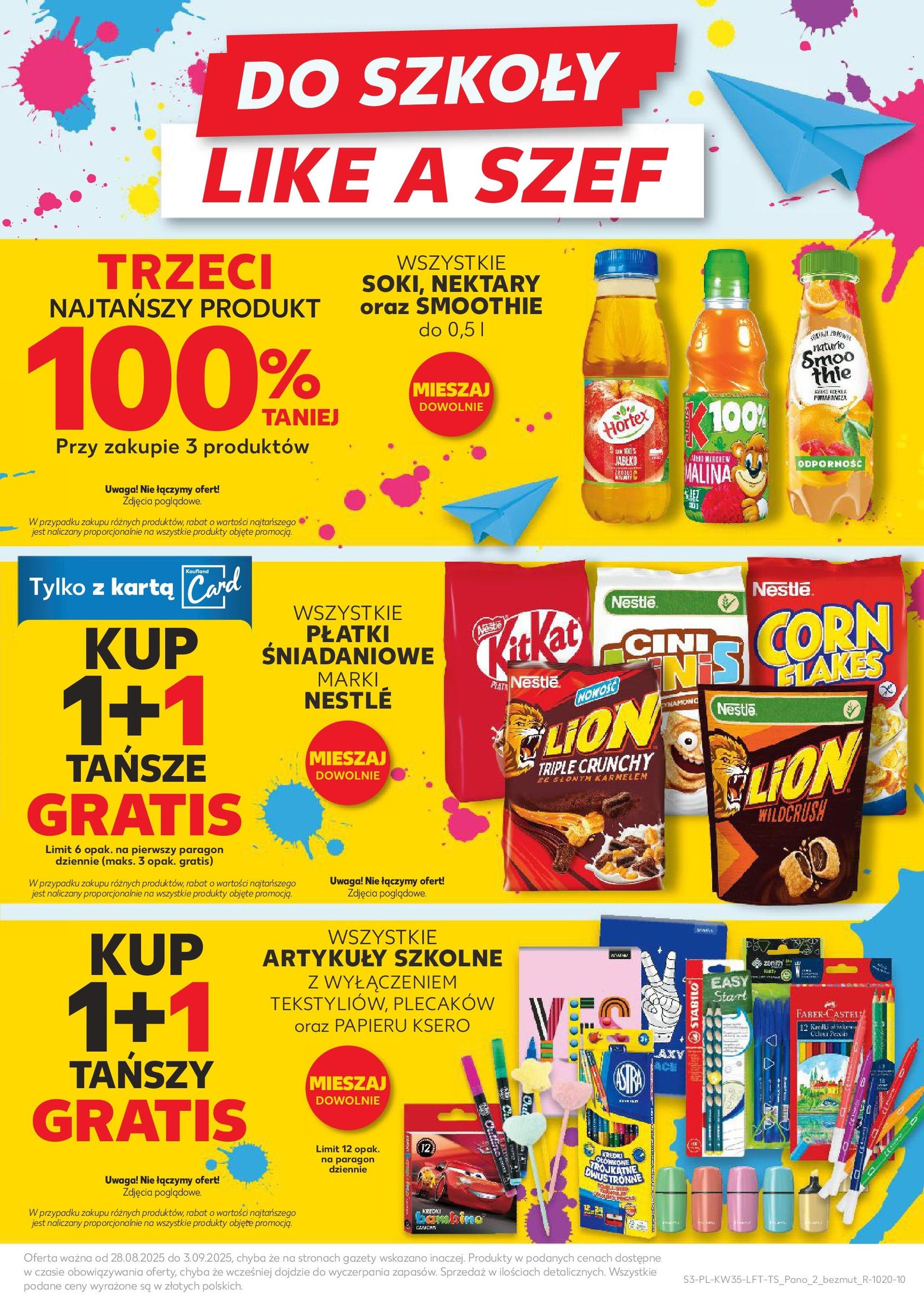Kaufland gazetka - ważny gazetka od 28.08.2025 strona 3 z 56 Kaufland gazetka - ważny gazetka od 28.08.2025 strona 3 z 56