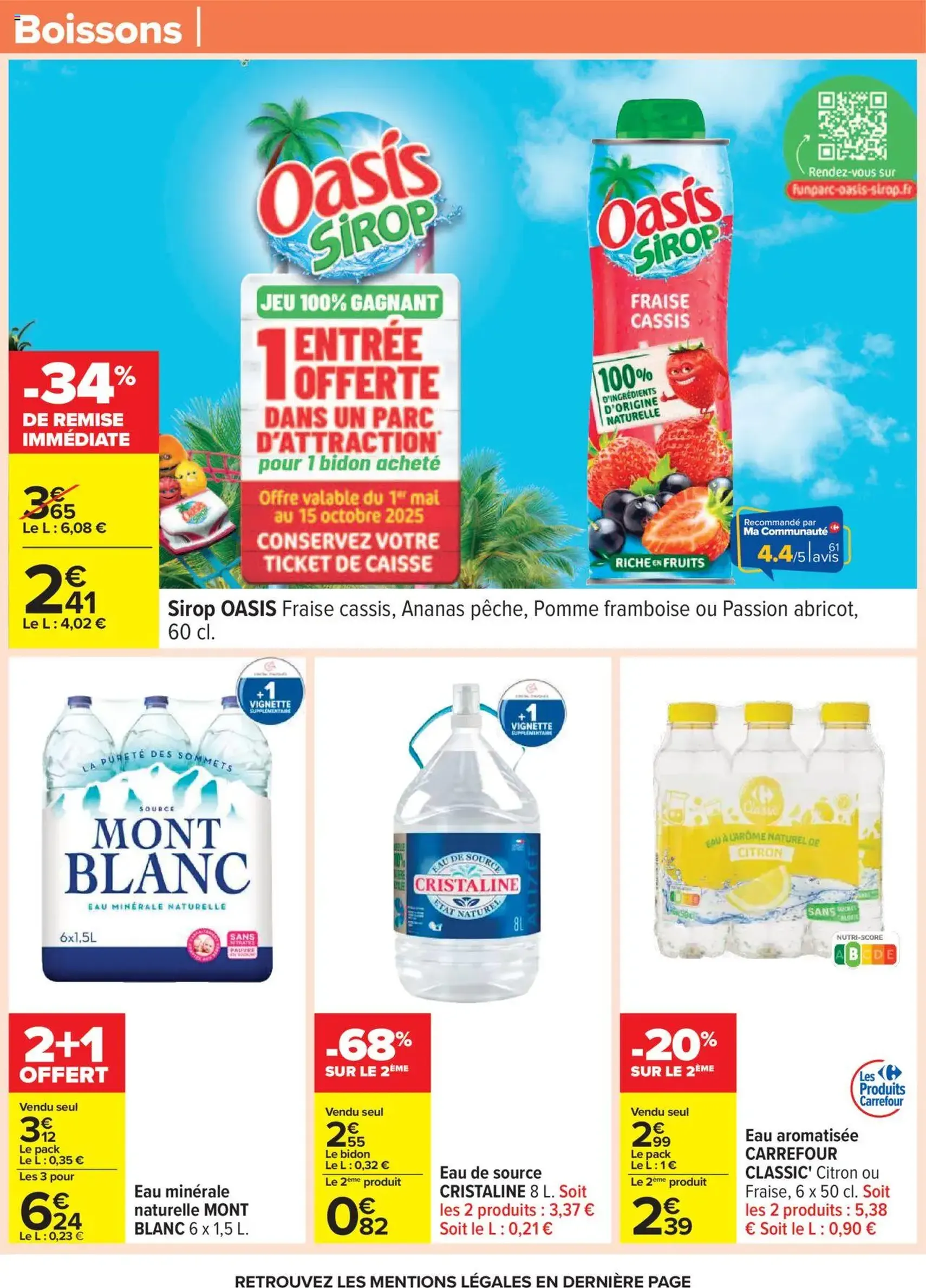 Carrefour catalogue semaine 29 - brochure valable à partir du 15/07/2025, page 48 sur 95