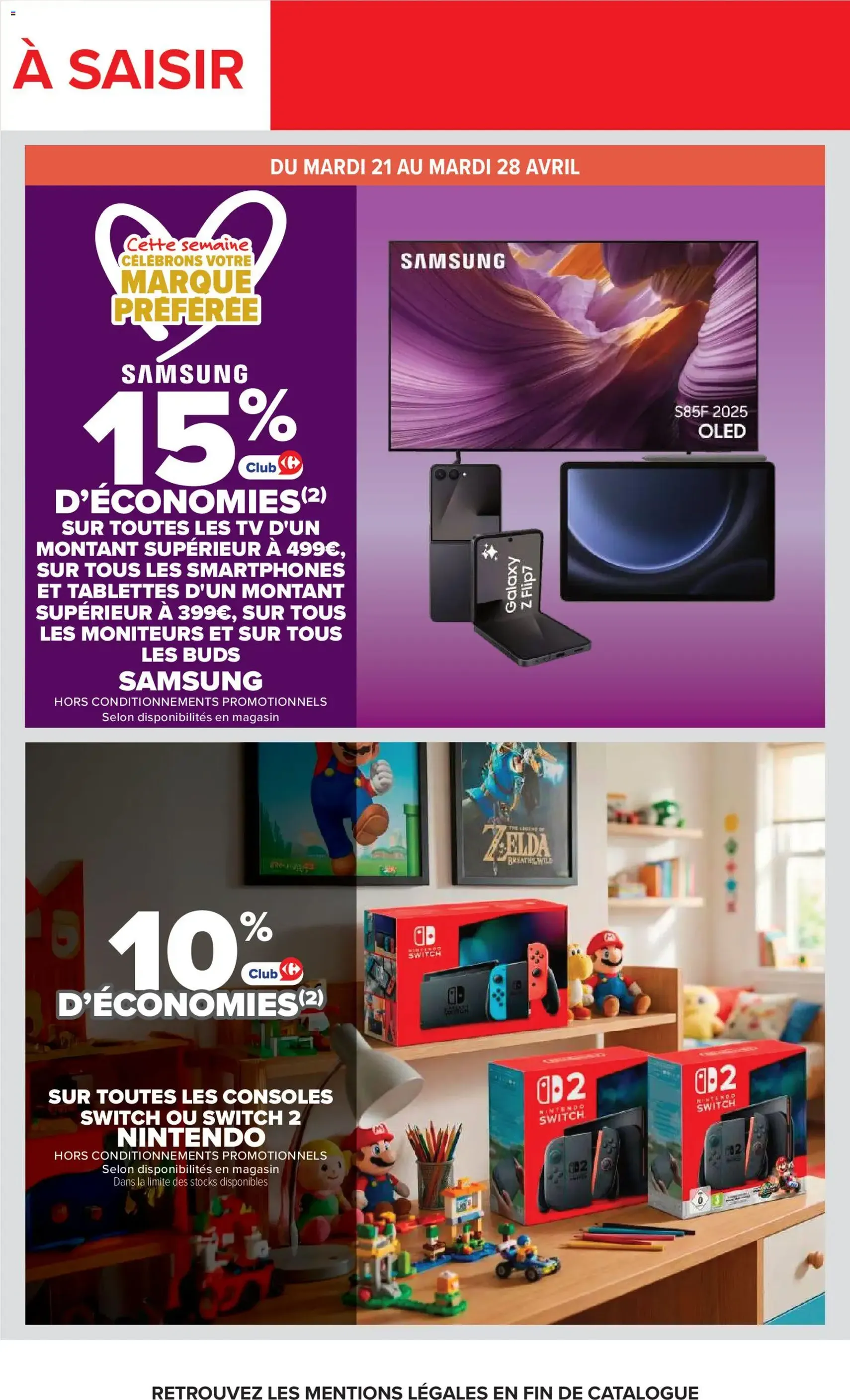 Carrefour catalogue - brochure valable à partir du 21/04/2026, page 74 sur 82