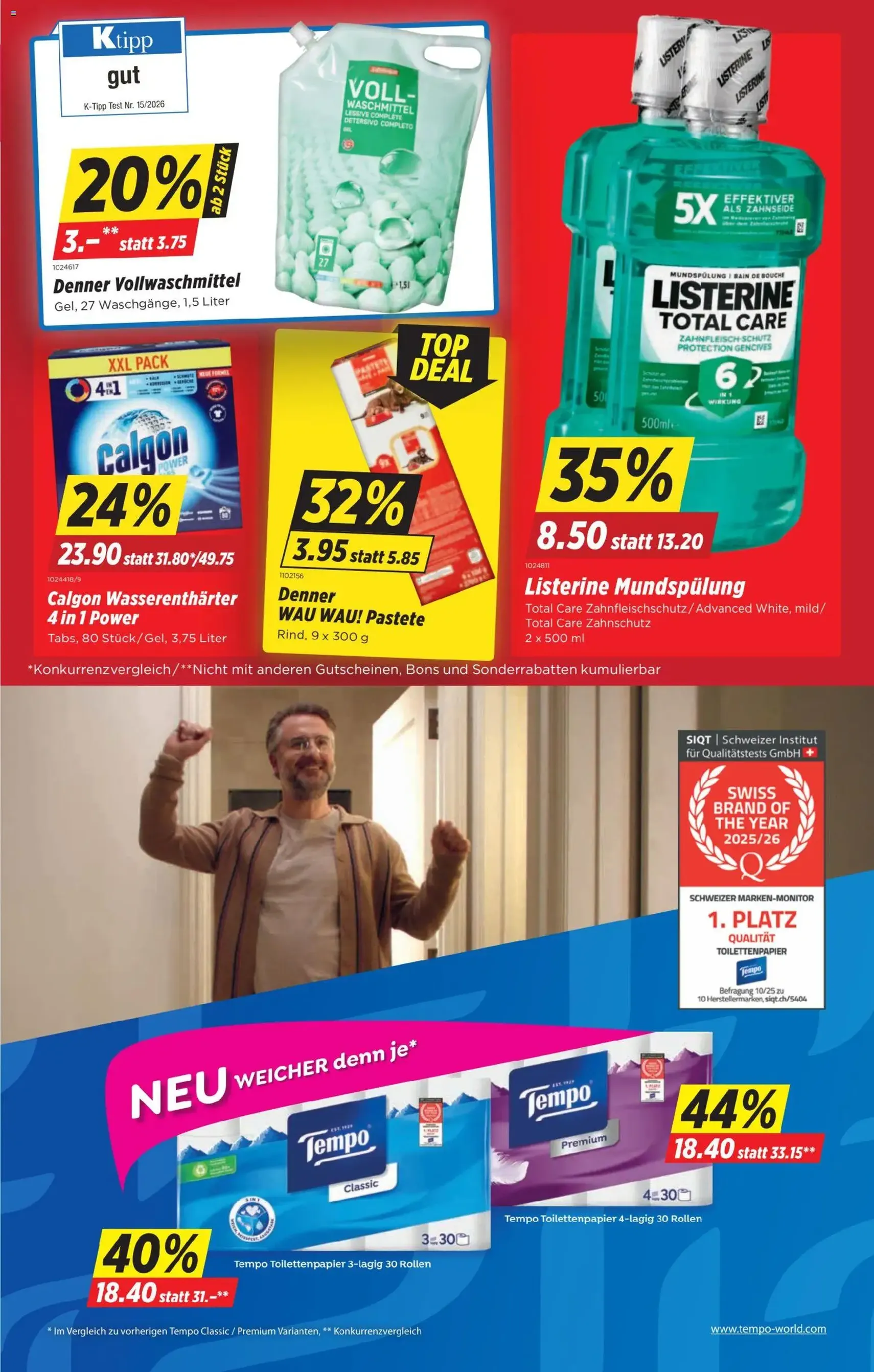 Denner aktionen - Gültiger Prospekt ab 15.10.2026, Seite 19 von insgesamt 22