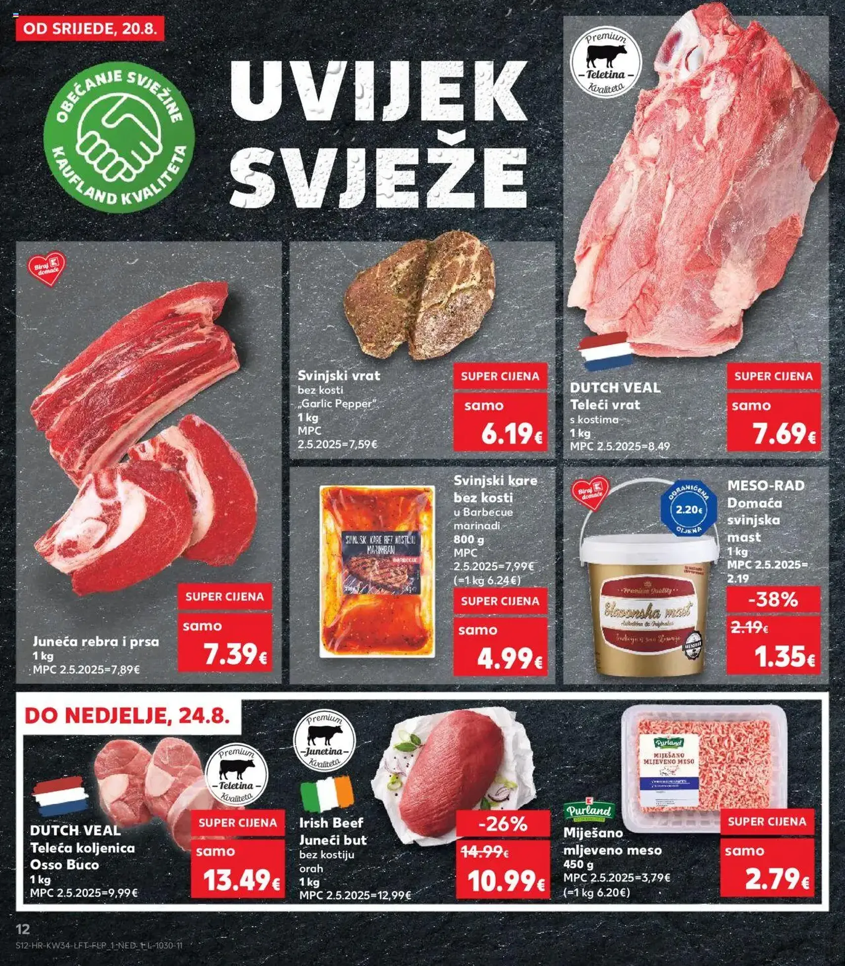Kaufland HR - Split-Ravne njive - 2025.08.20. érvényes szórólap 12 oldal 32 oldalból
