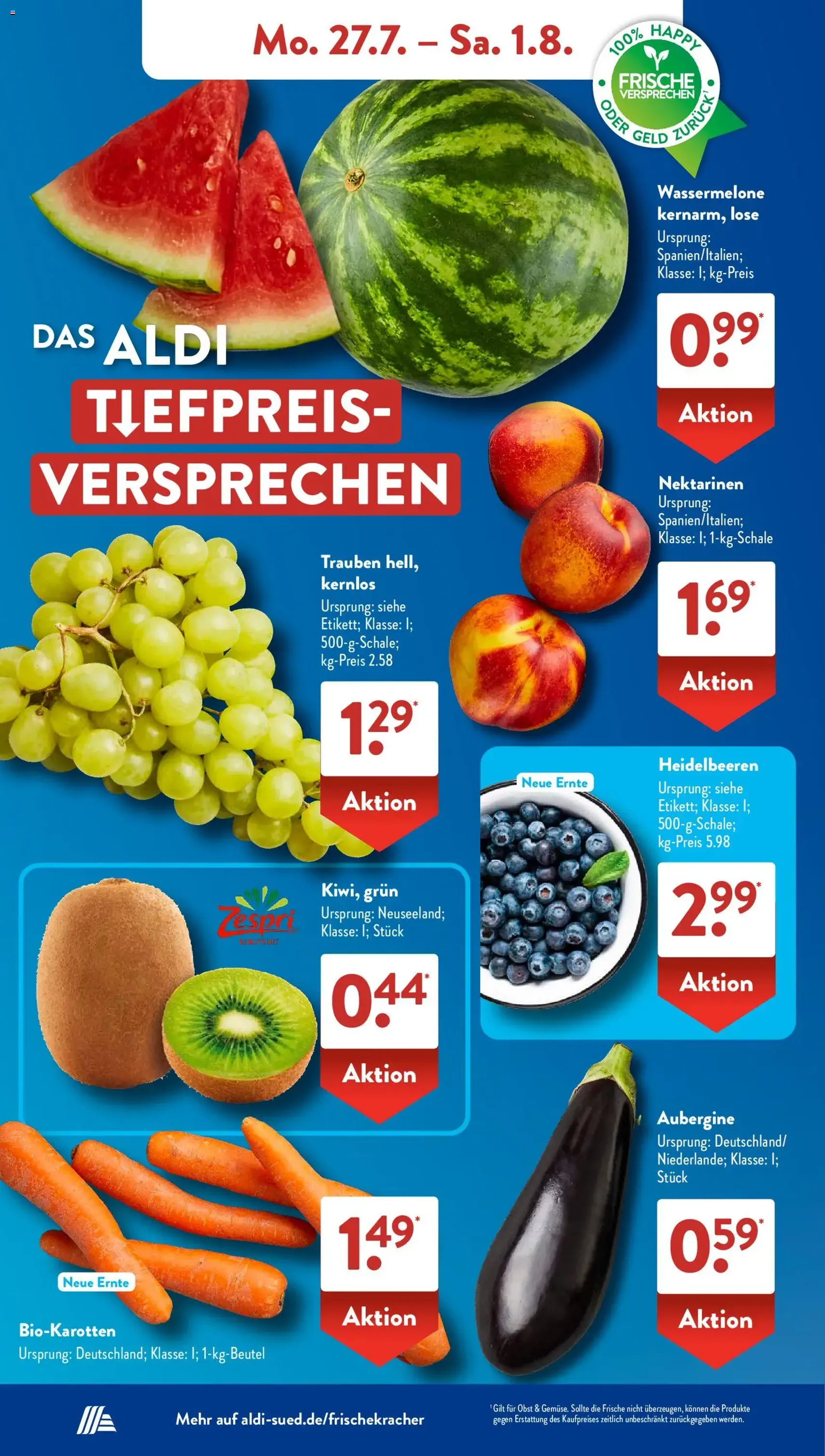 Aldi Süd Prospekt - Gültiger Prospekt ab 27.07.2026, Seite 3 von insgesamt 30