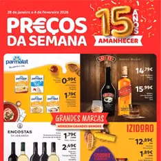 Amanhecer folheto - pré-visualização do folheto, válido a partir de 28/01/2026