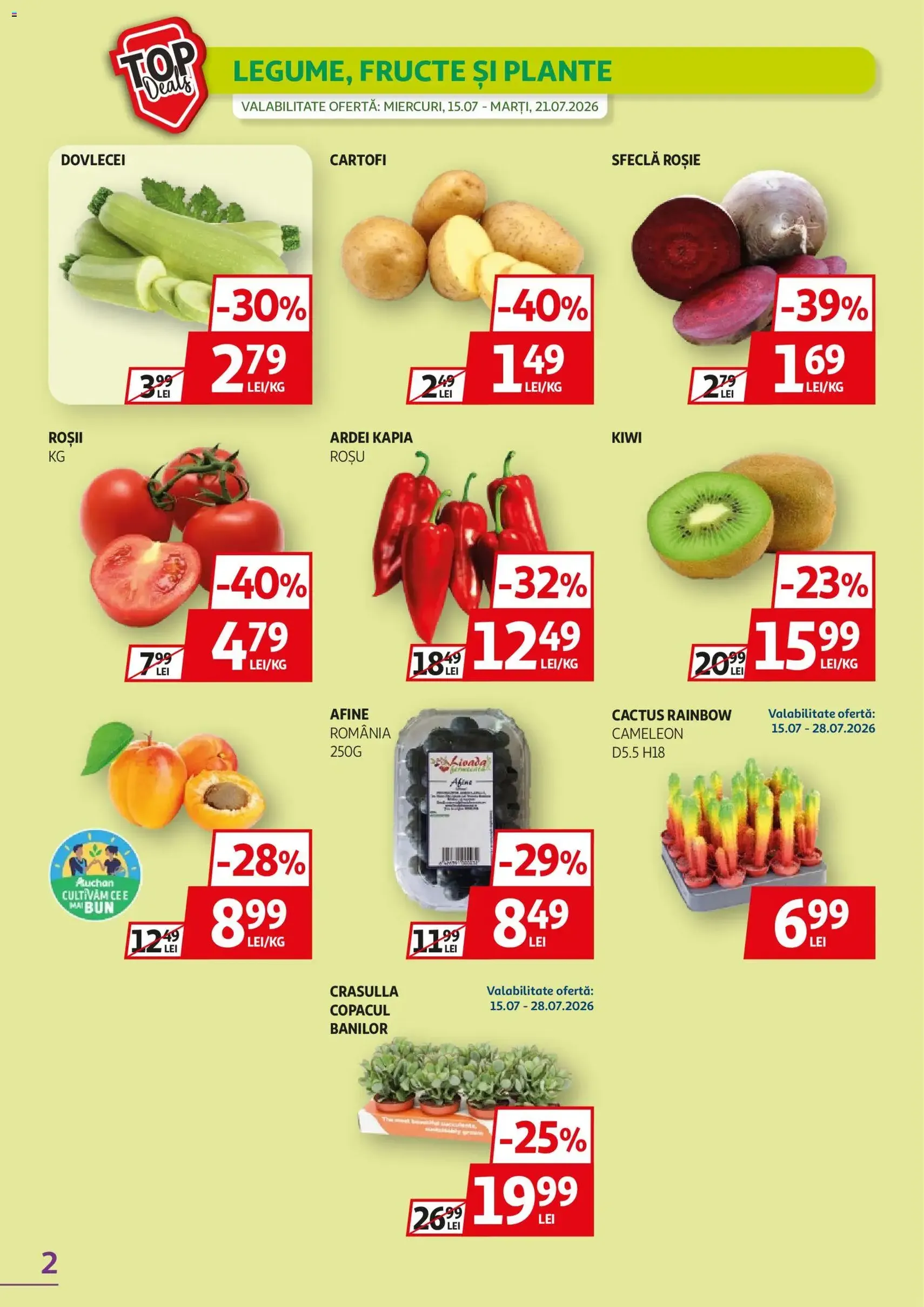 Auchan Catalog - cataloage valabile începând cu 15.07.2026 pagina 2 din 40