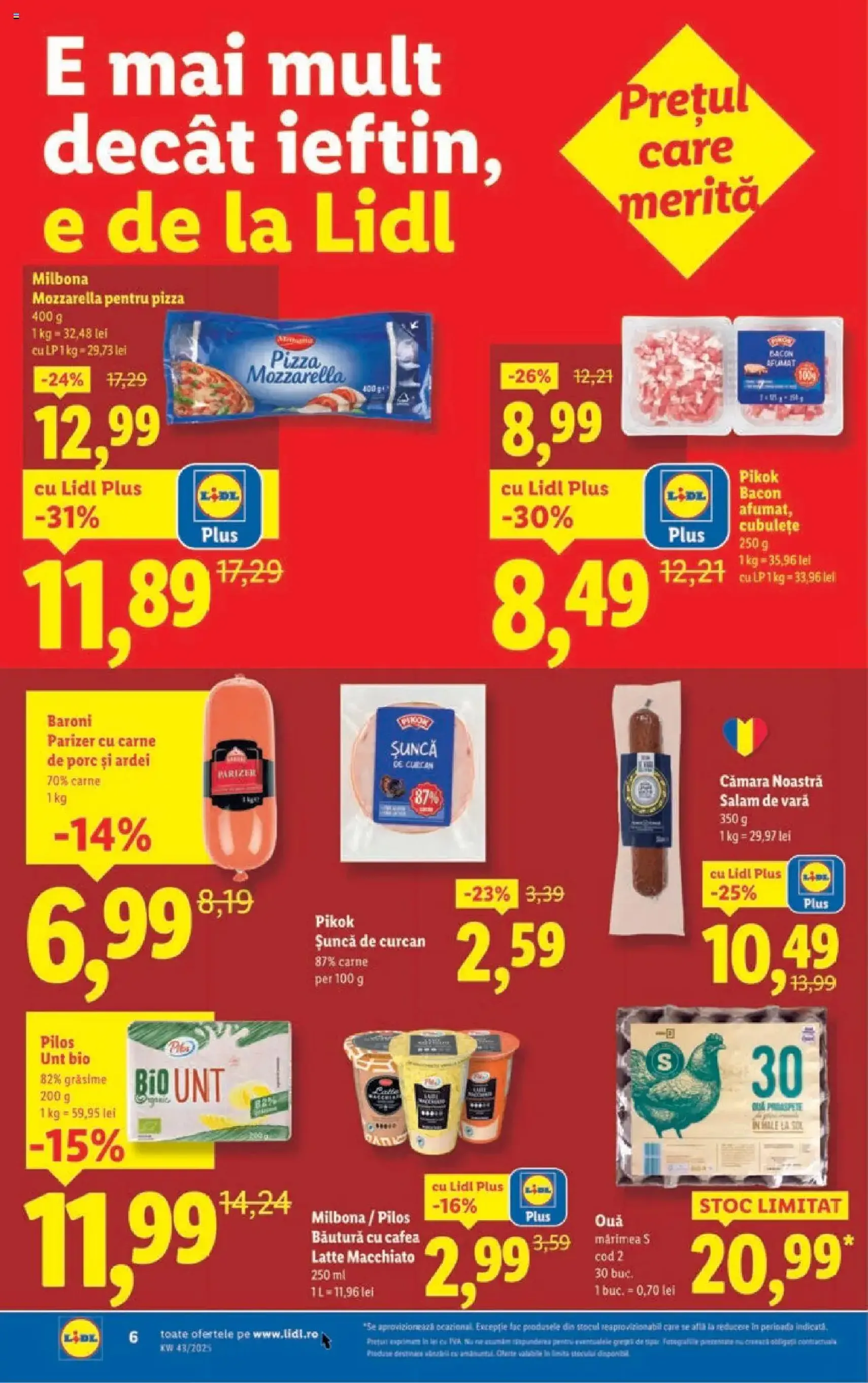 Catalog Lidl - cataloage valabile începând cu 20.10.2025 pagina 6 din 40 Catalog Lidl - cataloage valabile începând cu 20.10.2025 pagina 6 din 40