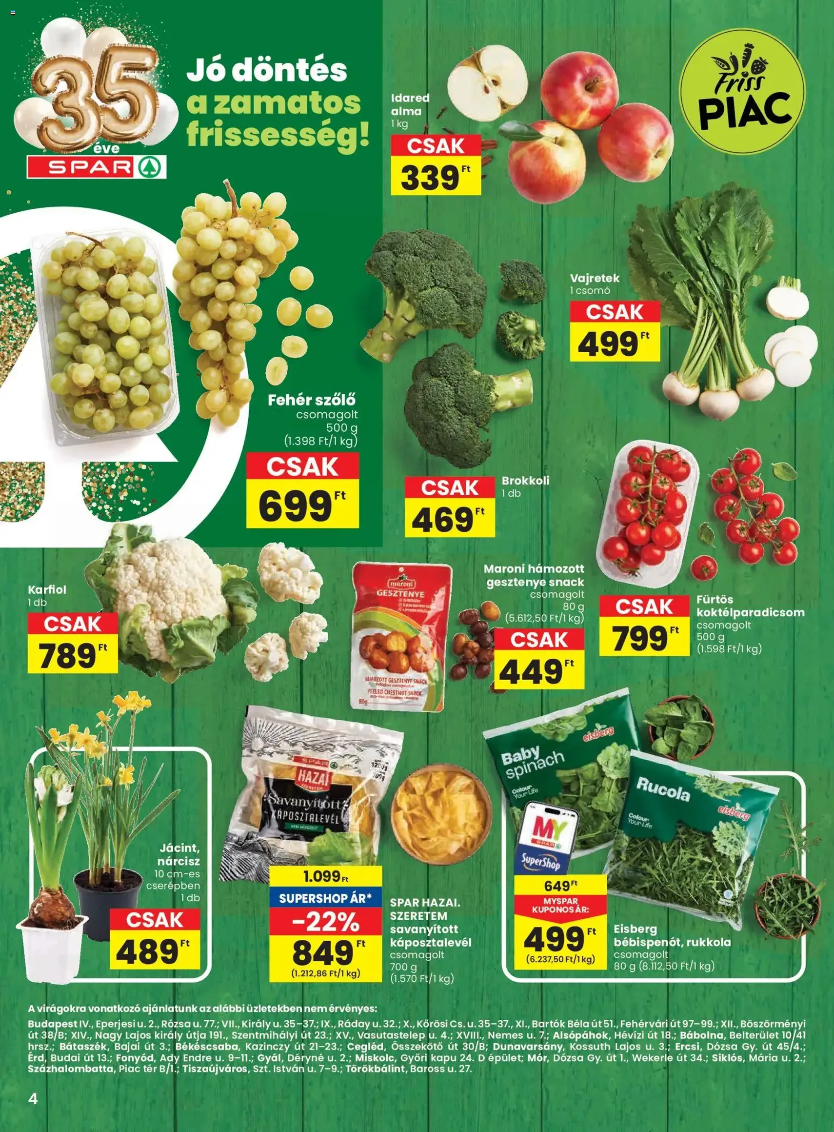 Spar Akciós újság - 2026.02.19. érvényes szórólap 4 oldal 24 oldalból