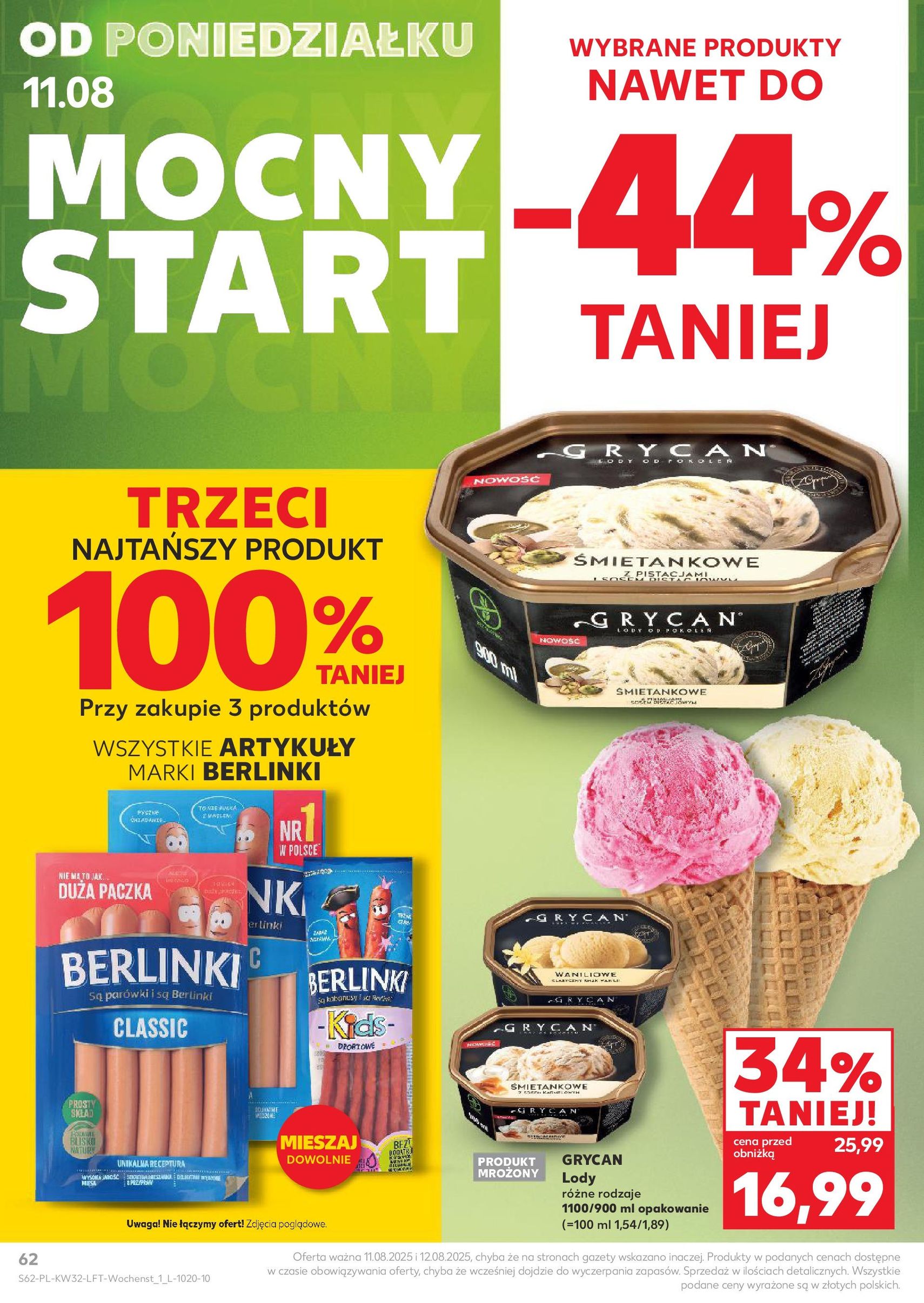 Kaufland gazetka - ważny gazetka od 07.08.2025 strona 62 z 65 Kaufland gazetka - ważny gazetka od 07.08.2025 strona 62 z 65