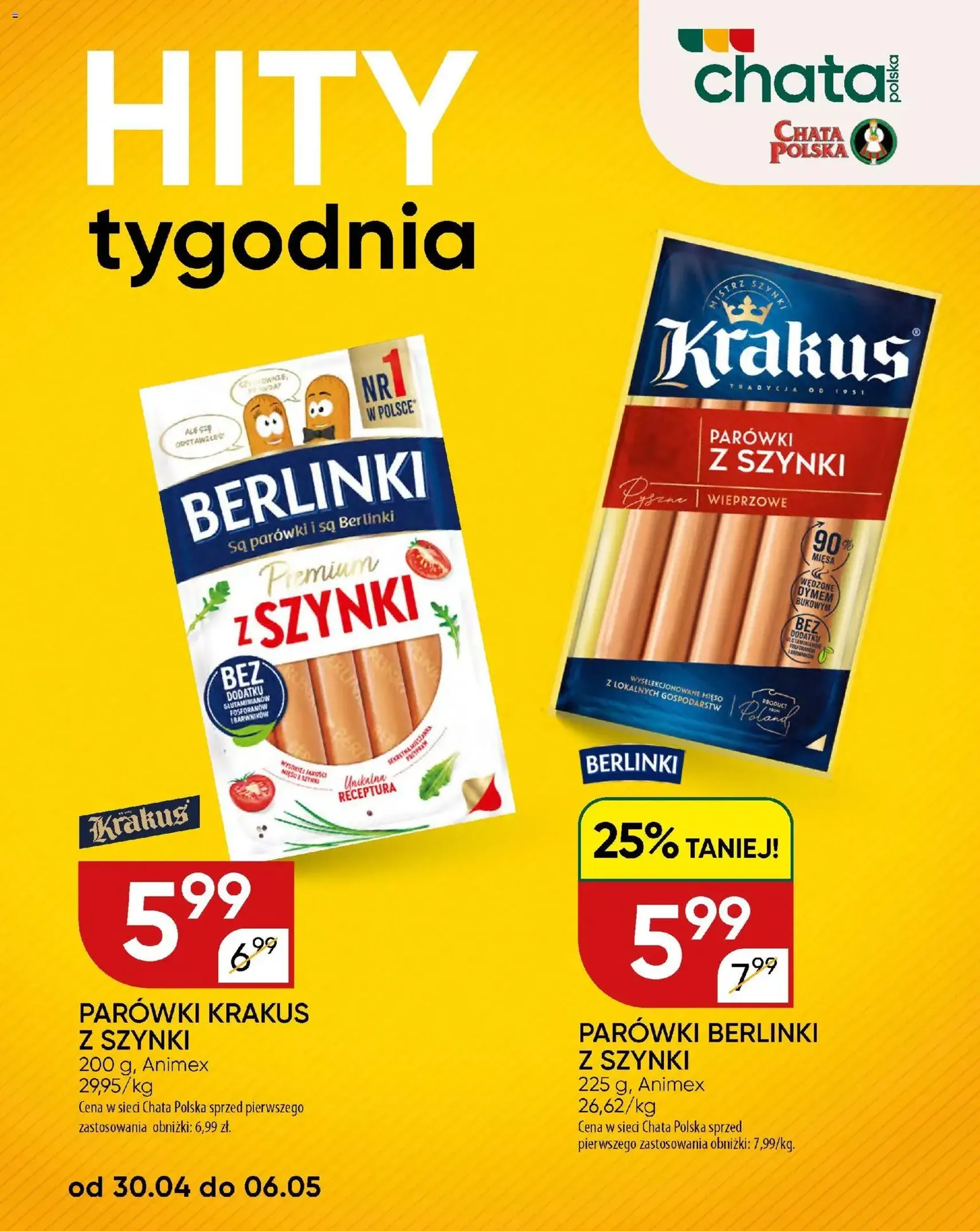 Chata Polska gazetka - ważny gazetka od 27.04.2026 strona 20 z 20